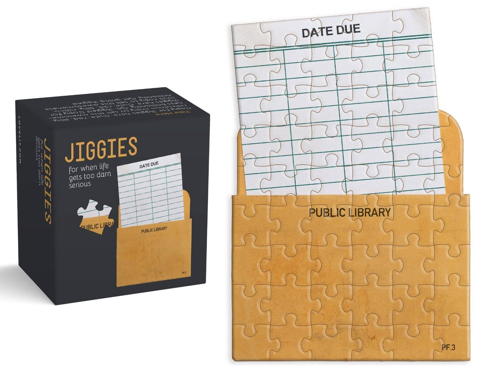 Library Card Jiggie Puzzle - Image 2