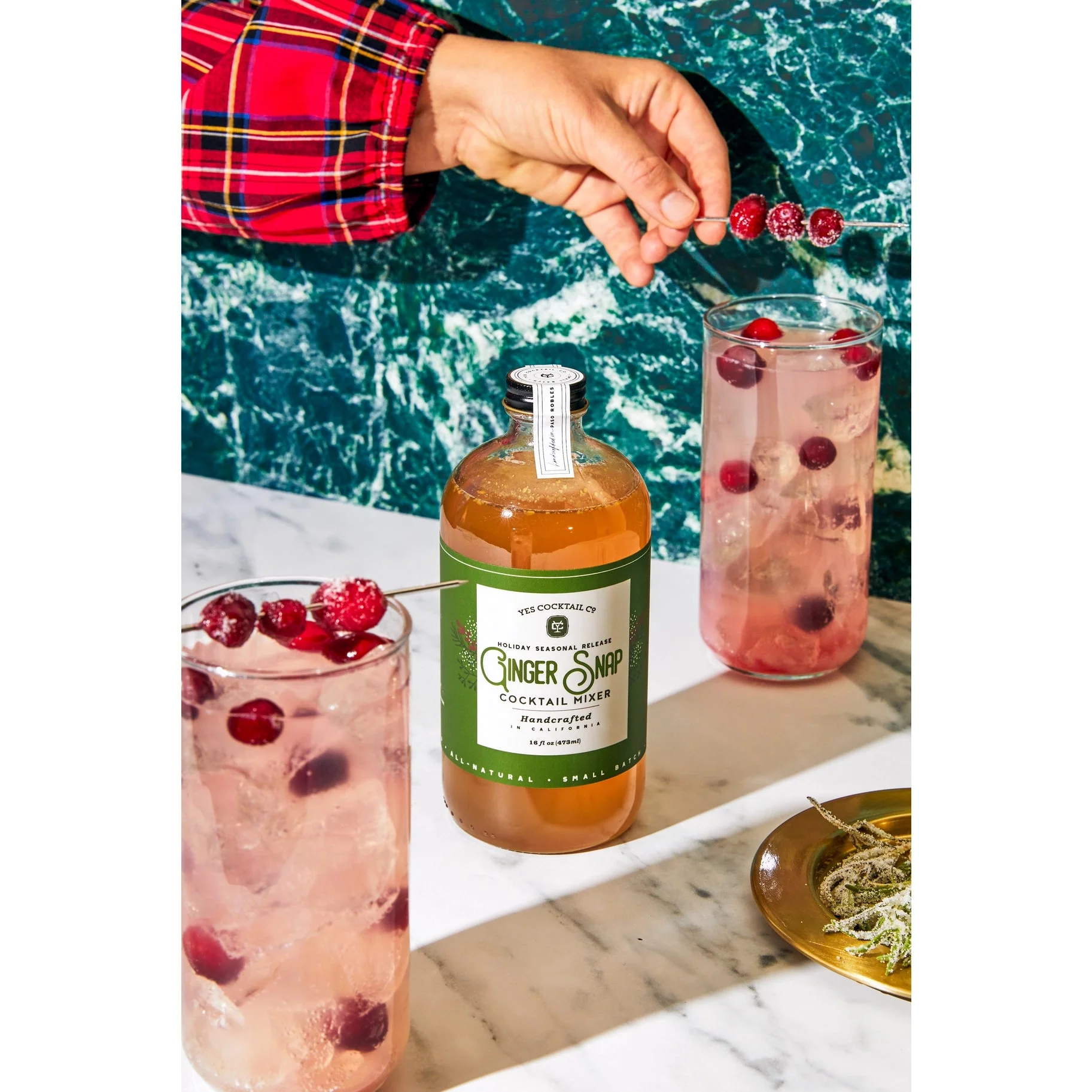 Holiday Ginger Snap Cocktail Mixer - Image 2