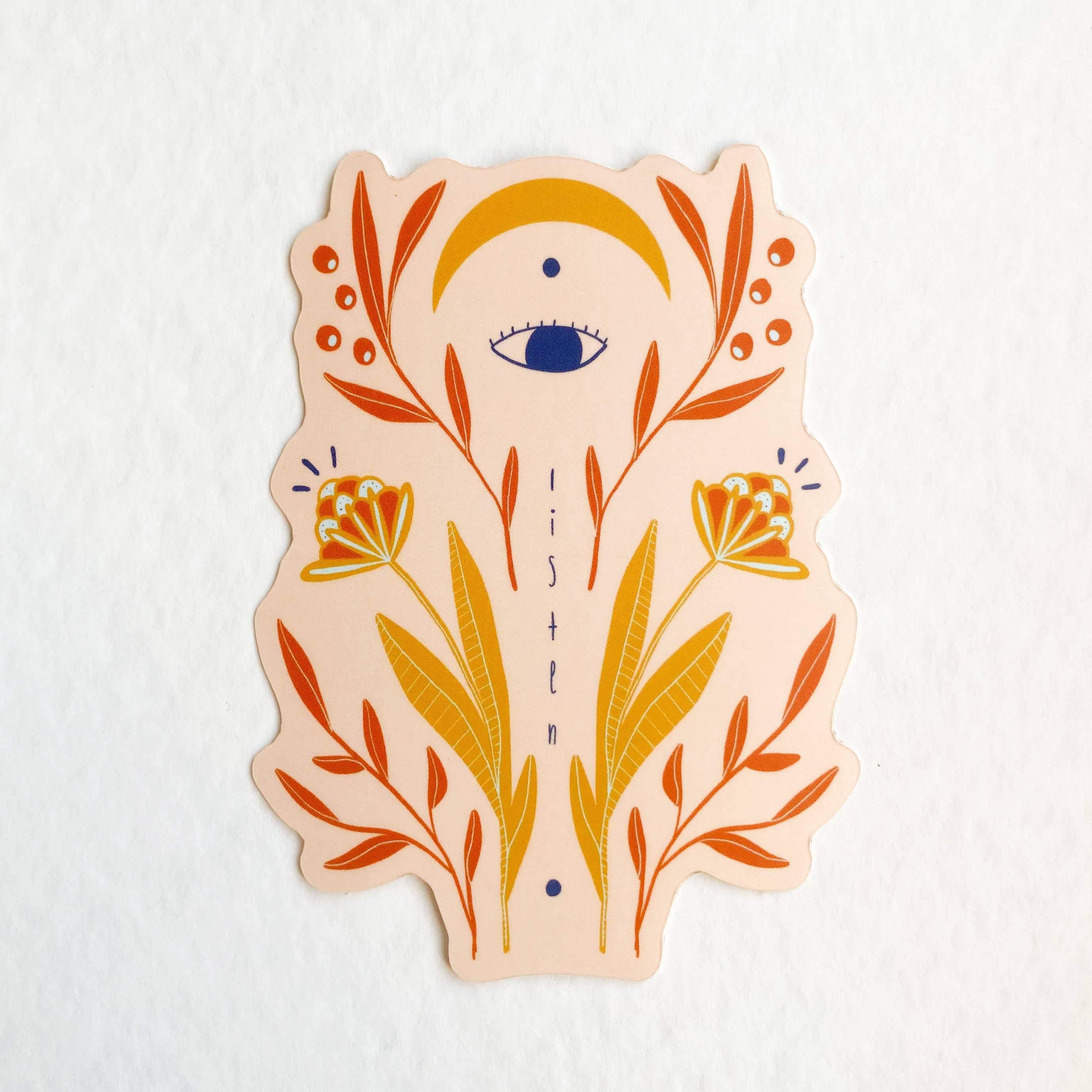 Listen Sticker