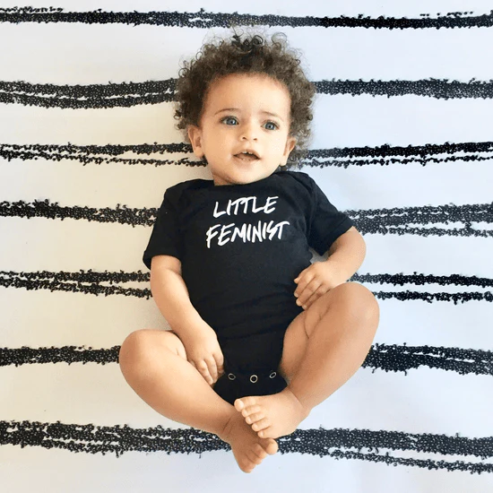 Little Feminist Onesie - Image 2