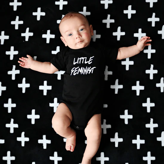 Little Feminist Onesie - Image 3