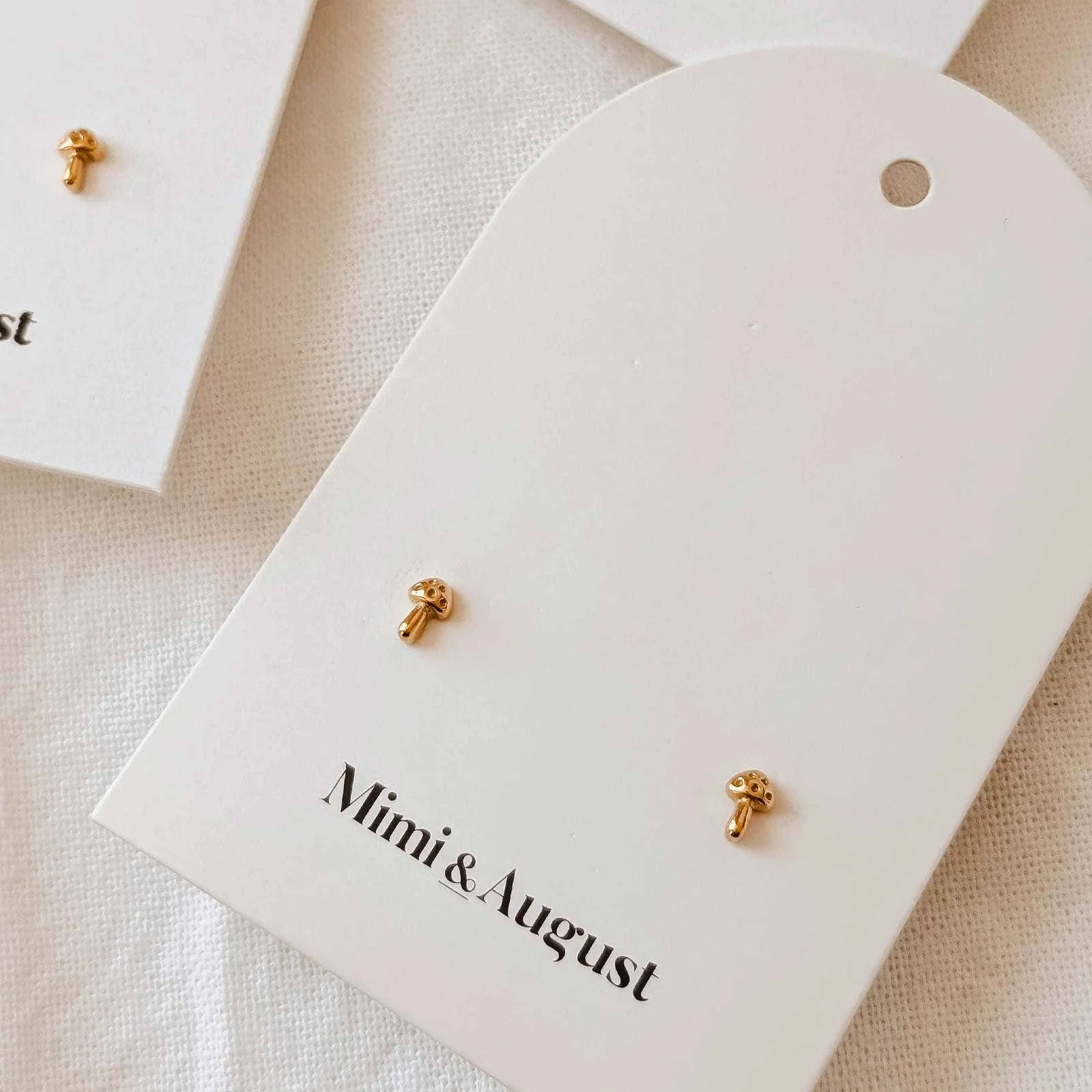 Little Mushroom Earrings - Image 3