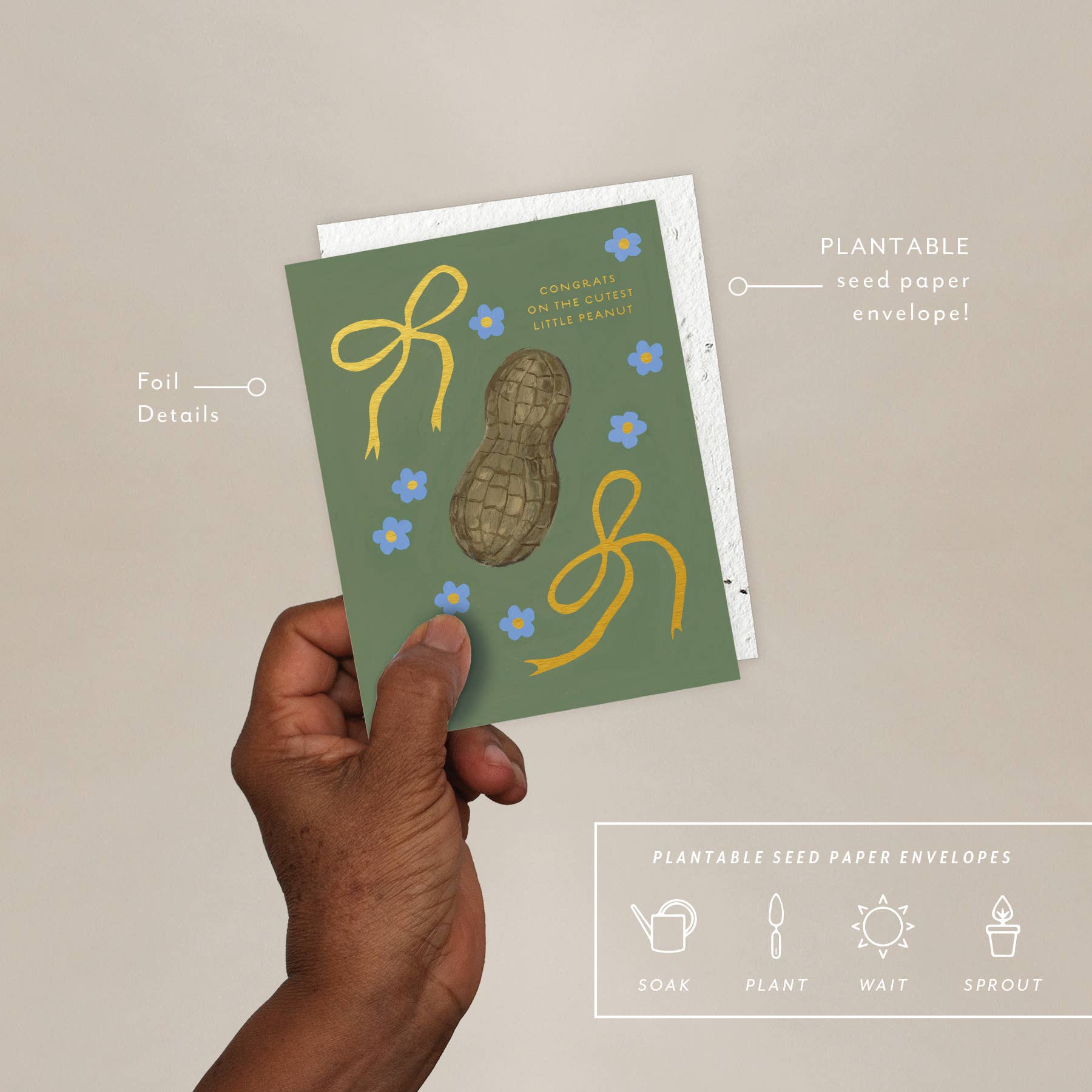 Little Peanut Baby Card - Image 2