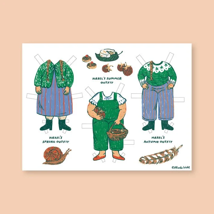 Little Witch Hazel Paperdoll Set - Image 2