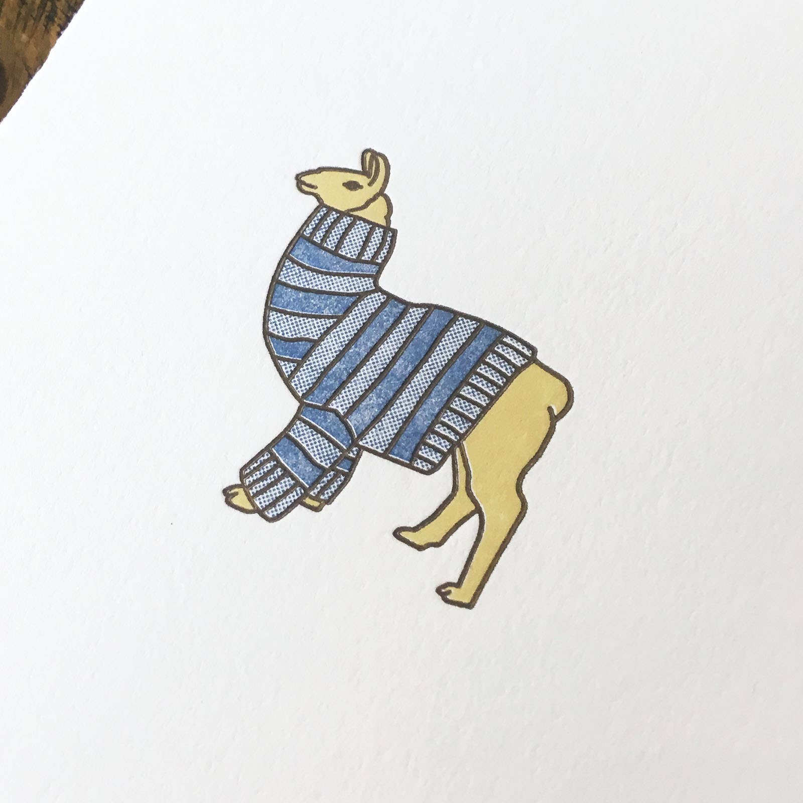 Llama Sweater Card - Image 3