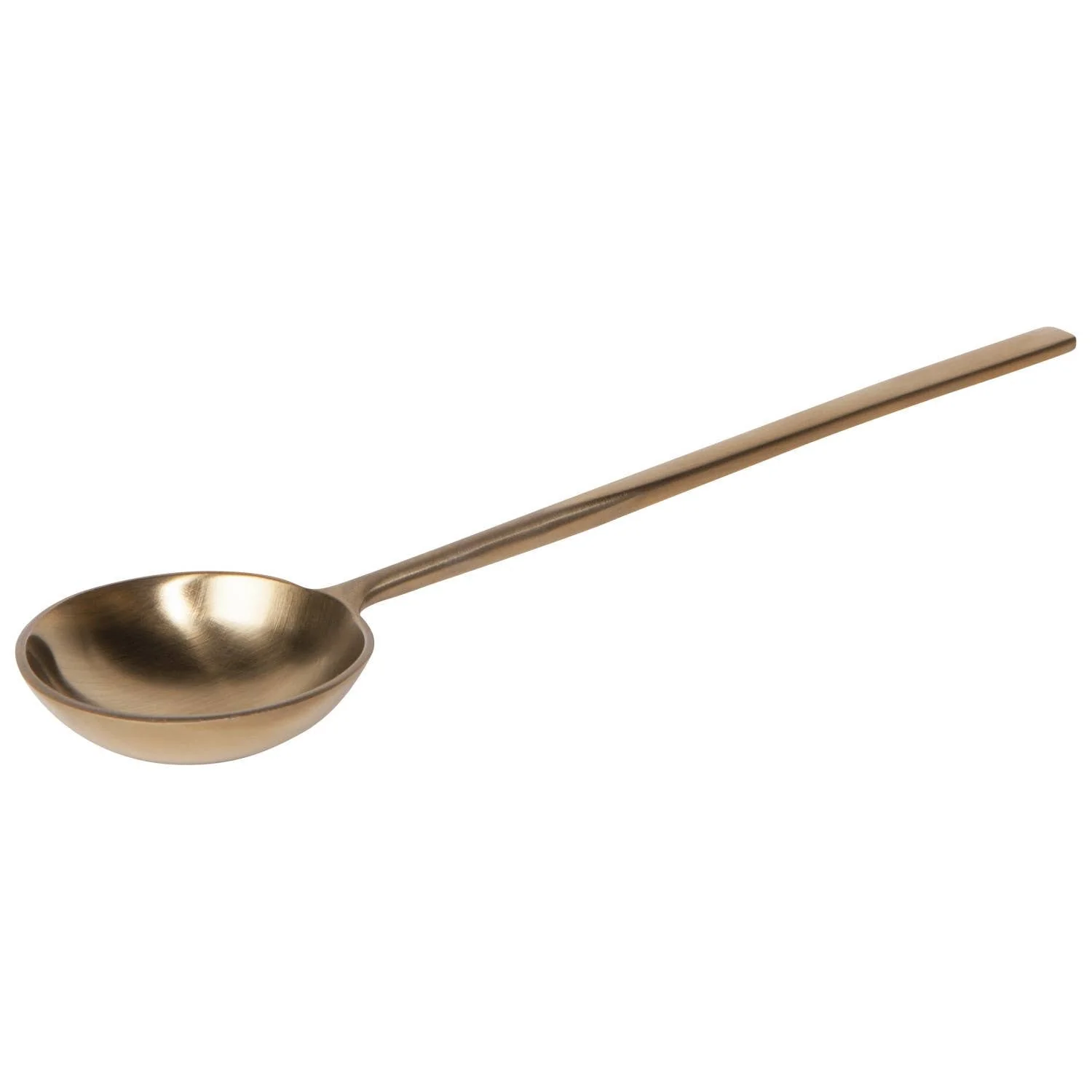 Gold Condiment Spoons, Set/4 - Image 3
