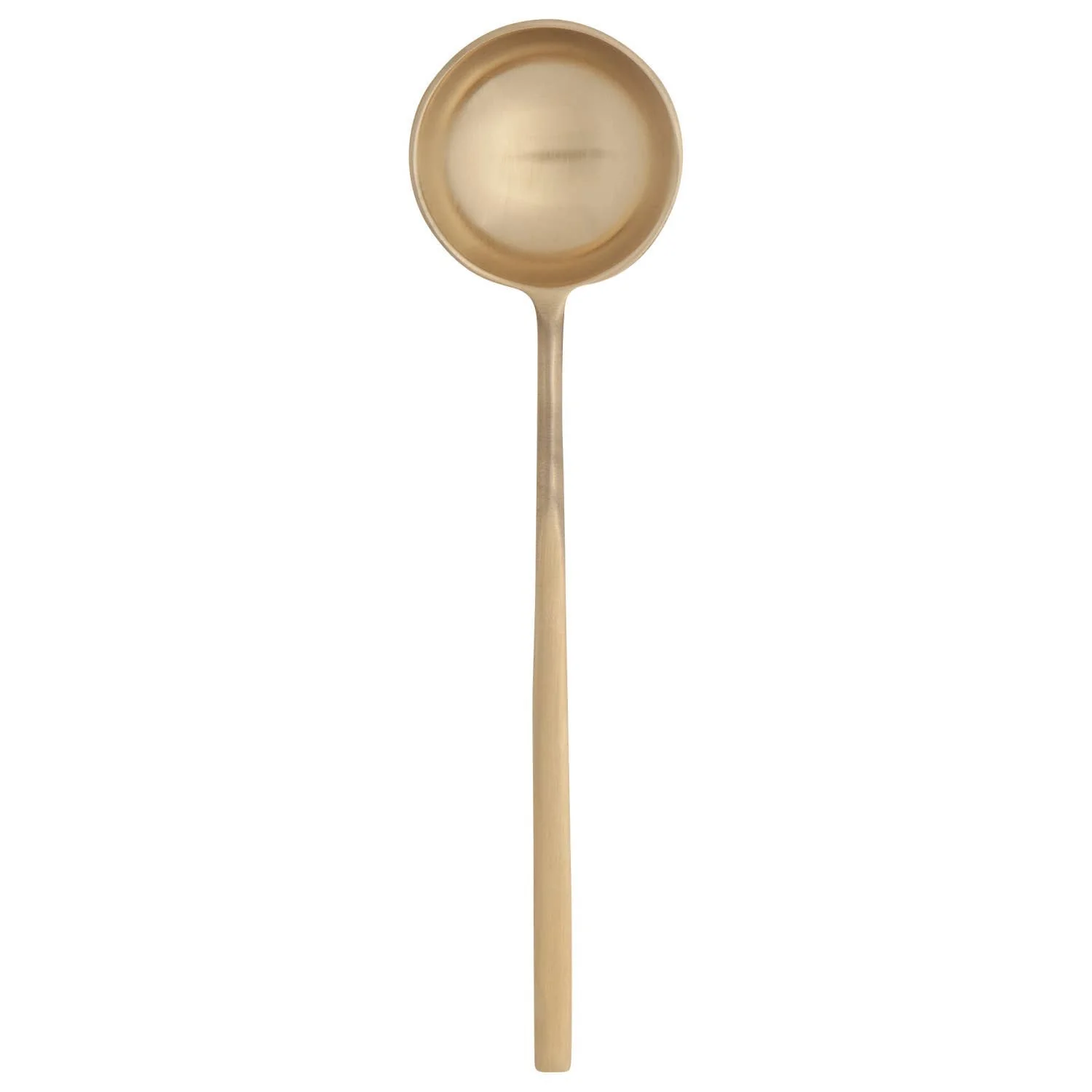 Gold Condiment Spoons, Set/4 - Image 4