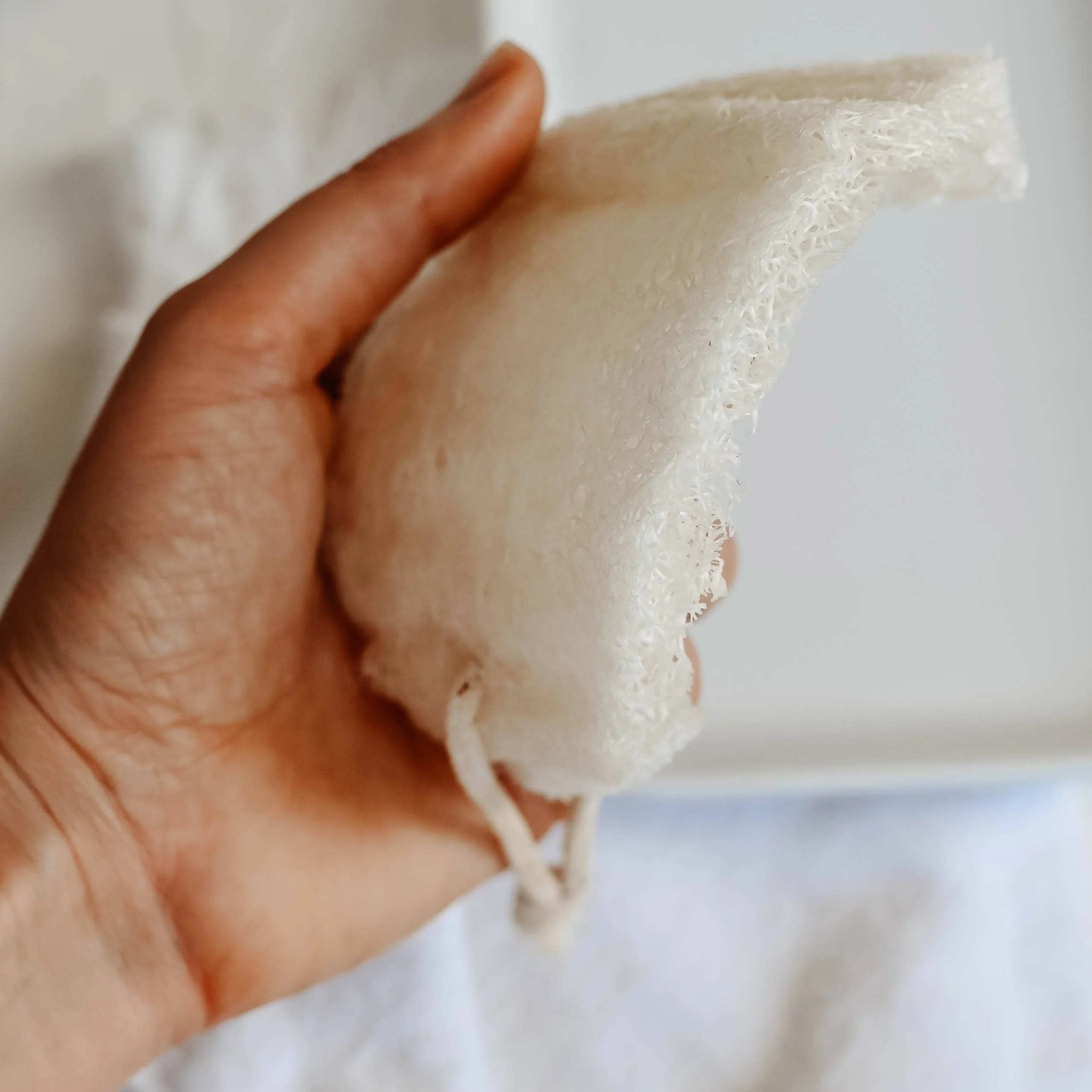 Single Layer Loofah Sponge - 2-pack - Image 2