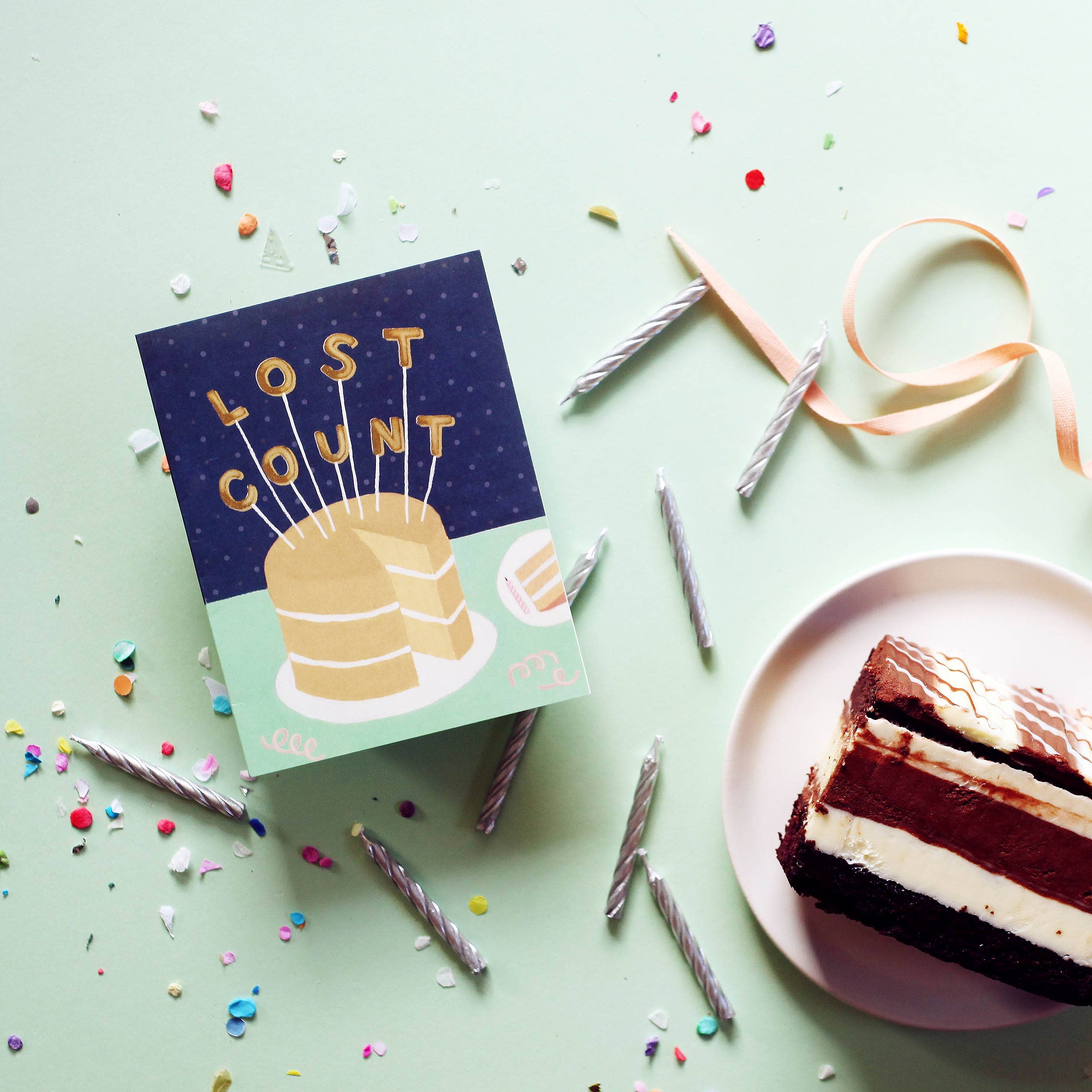 Lost Count Birthday Card - Image 2