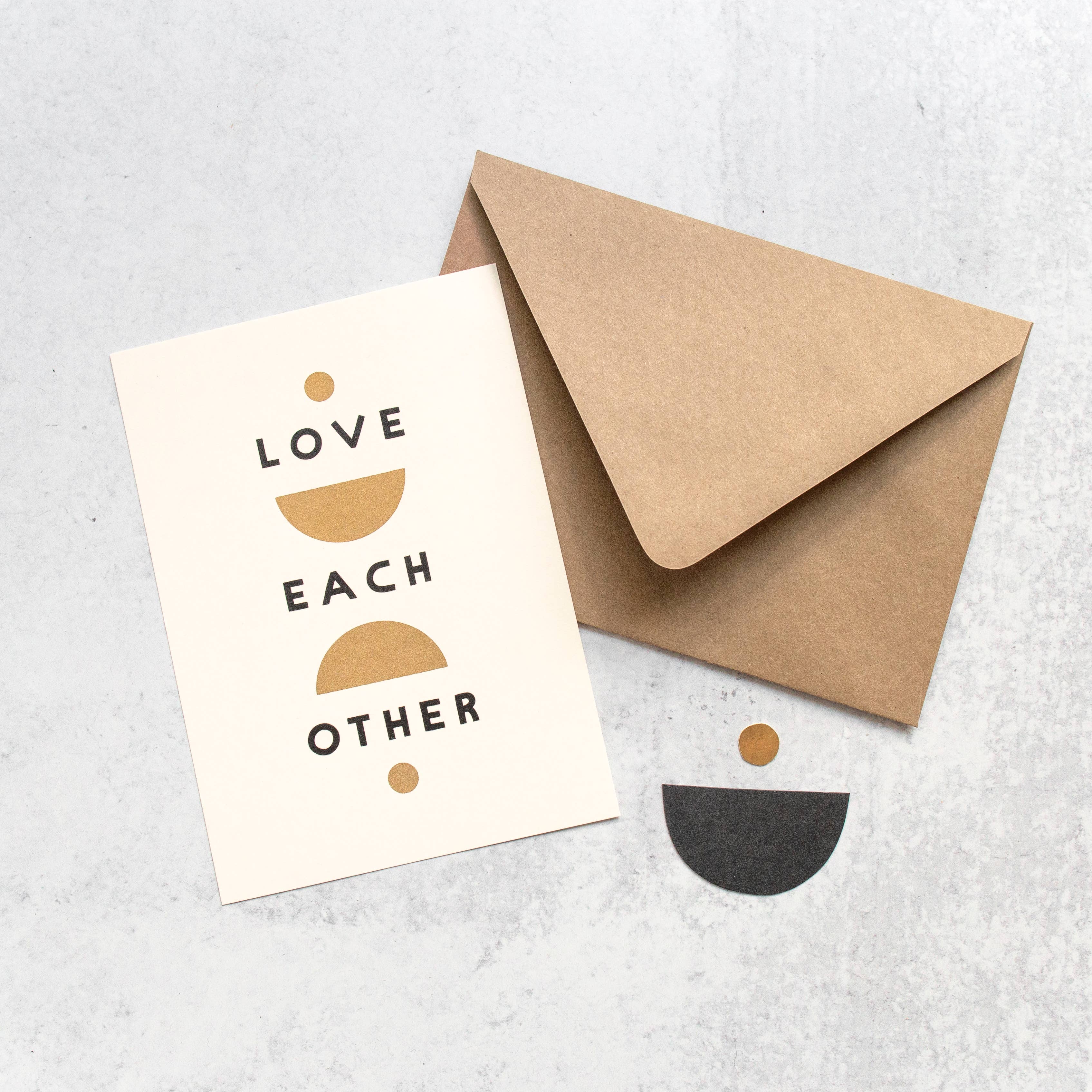 Love Each Other 5x7 Screen Print - Image 3