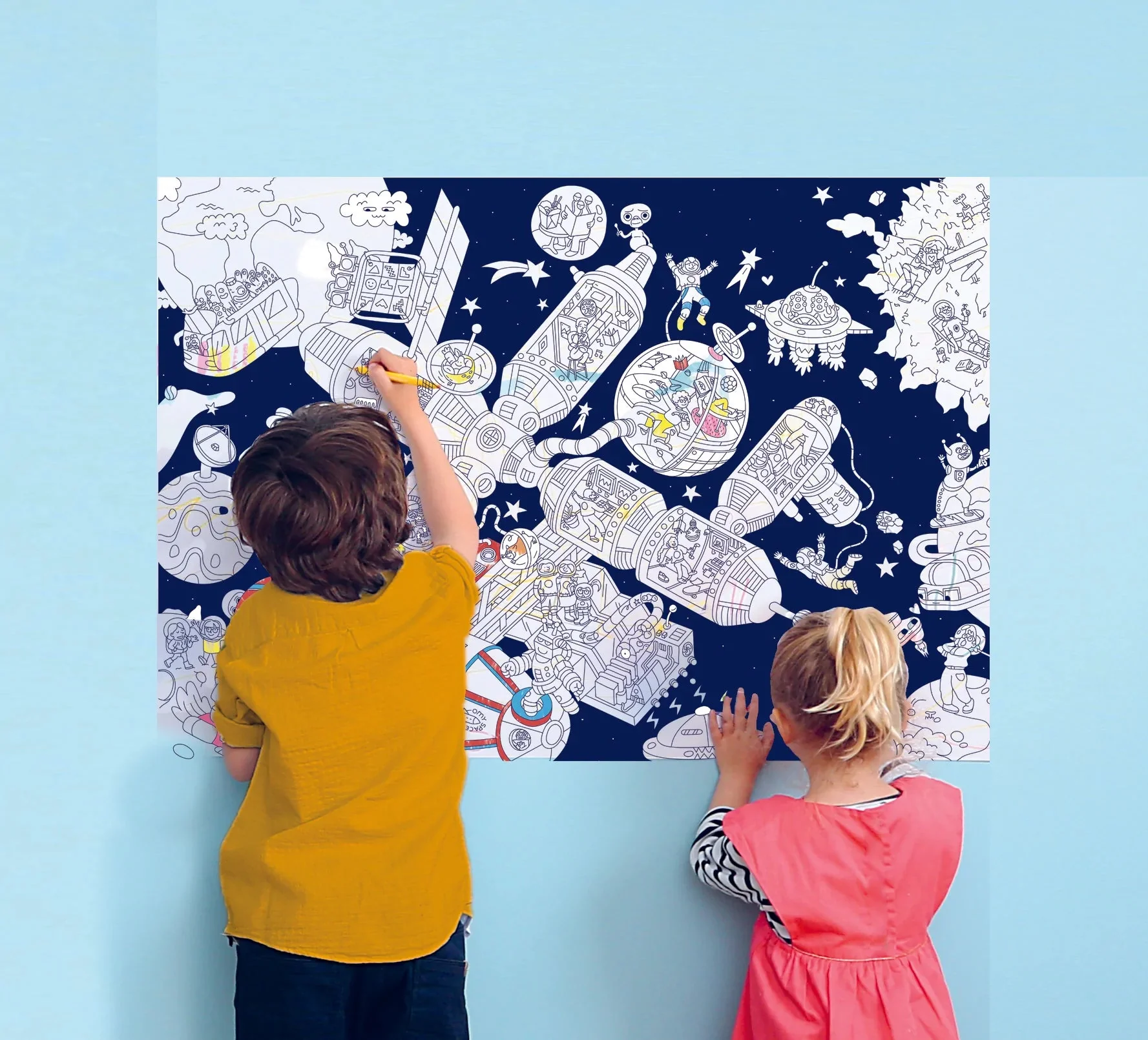 Giant Coloring Poster: Love My Planet - Image 2