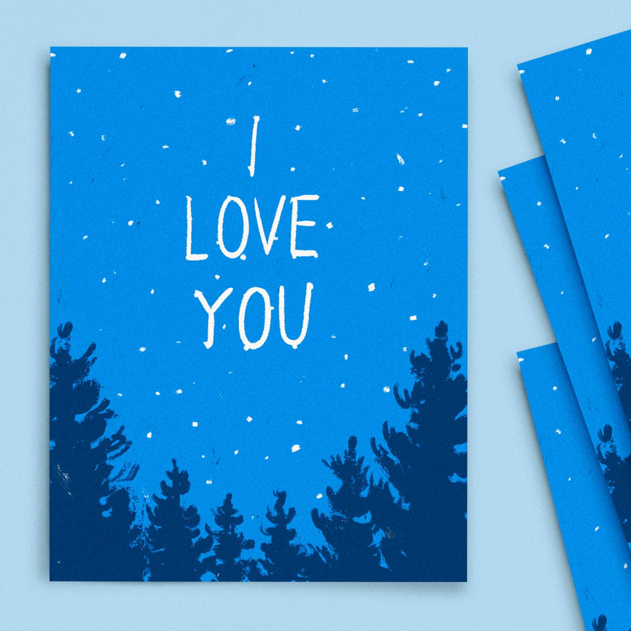 Night Sky Love Card - Image 2