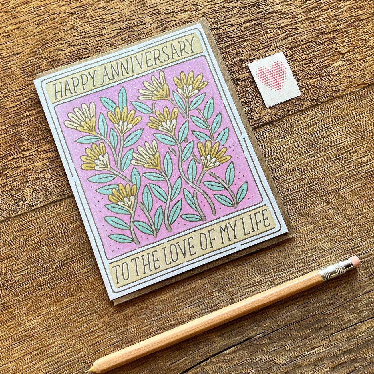 Love of My Life Anniversary Card - Image 3