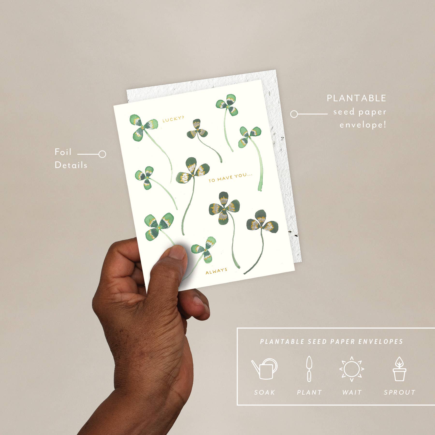 Lucky Me Love Card - Image 2