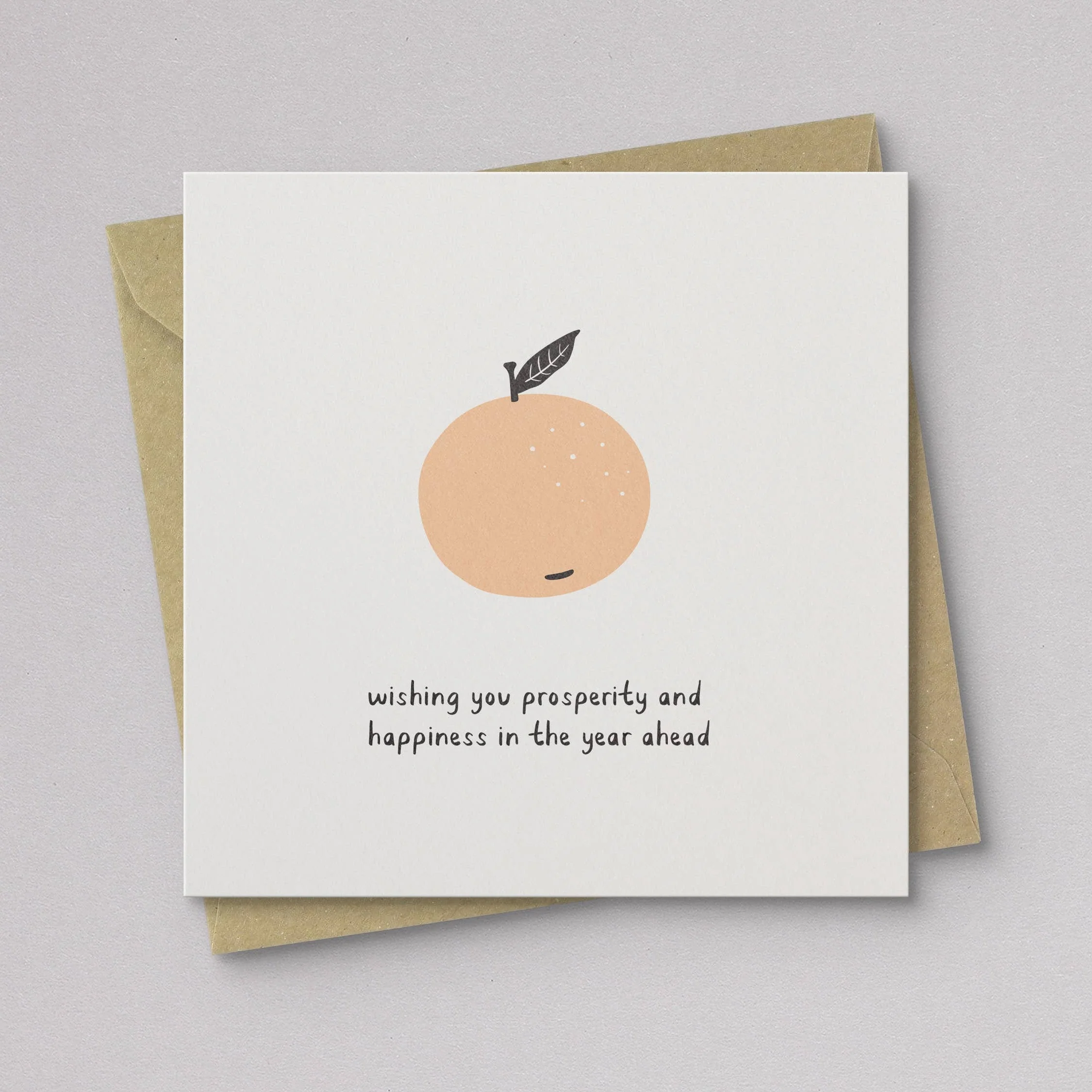 Lucky Orange Lunar New Year Card - Image 2