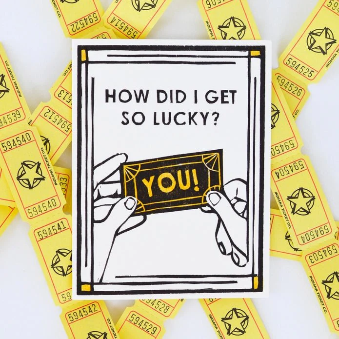 Lucky Ticket Love Card - Image 2