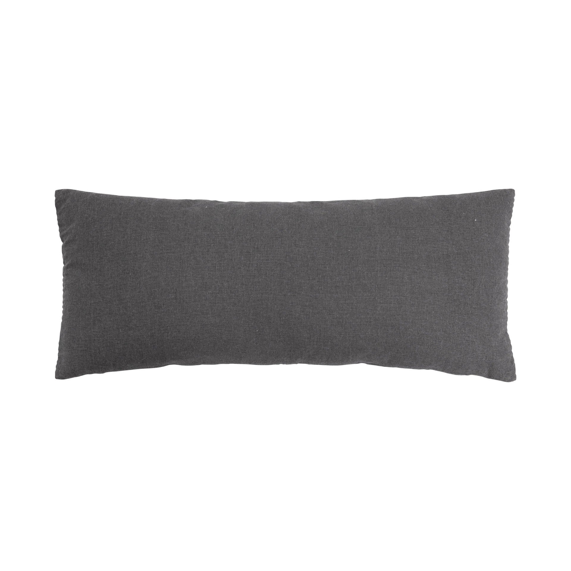 Lumbar Pillow With Metallic Thread And Rope Applique - Image 2