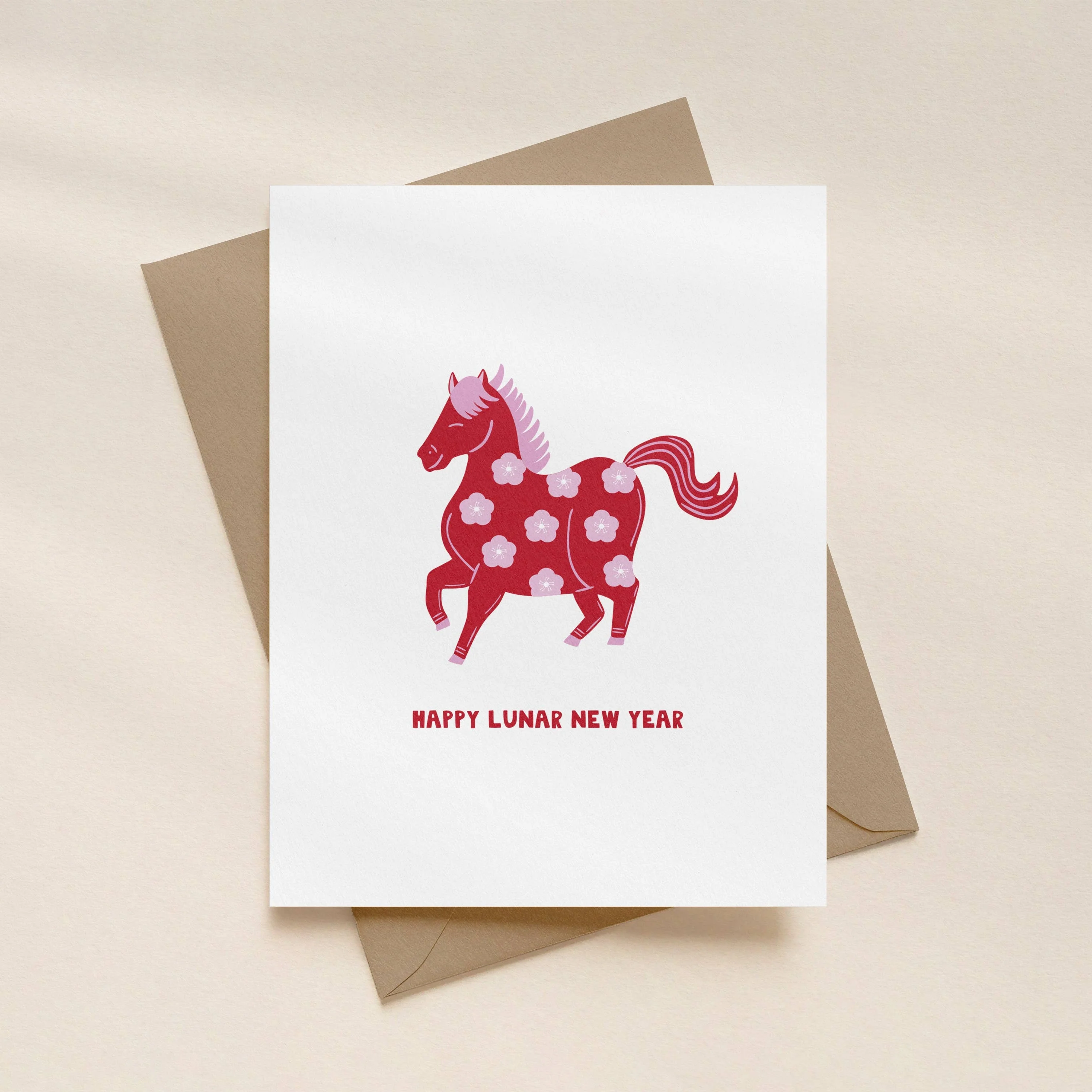Year of the Horse Card Lunar Card - Image 2