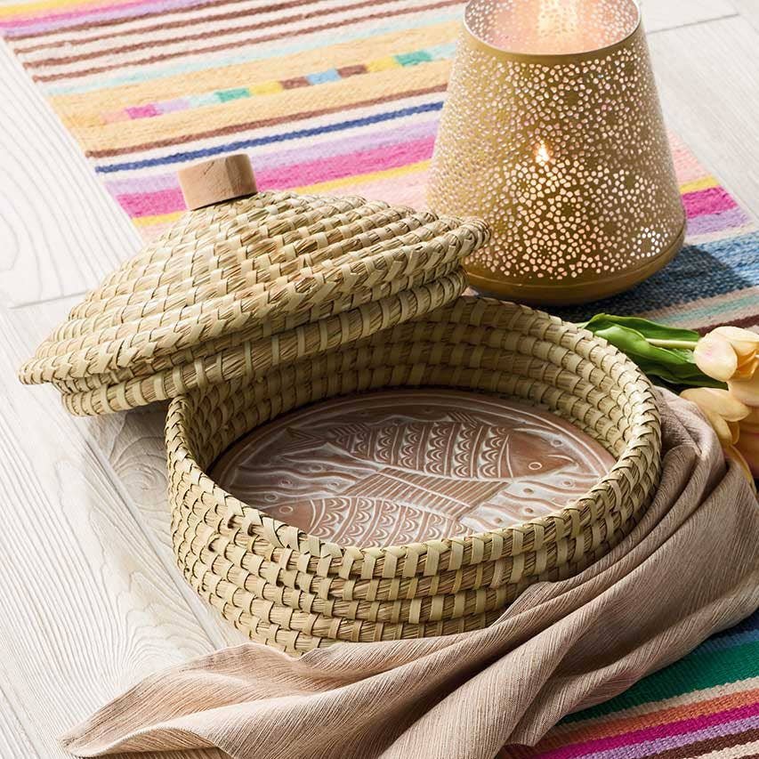 Macha Lidded Bread Warmer - Image 3