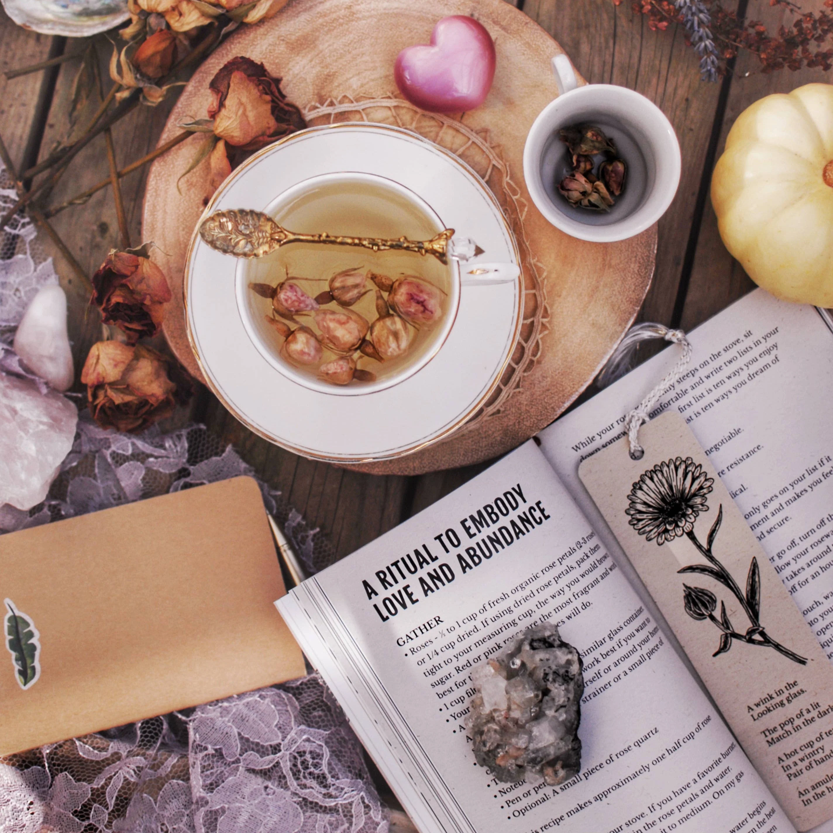 Magic Flowers Book & Bookmark - Image 2