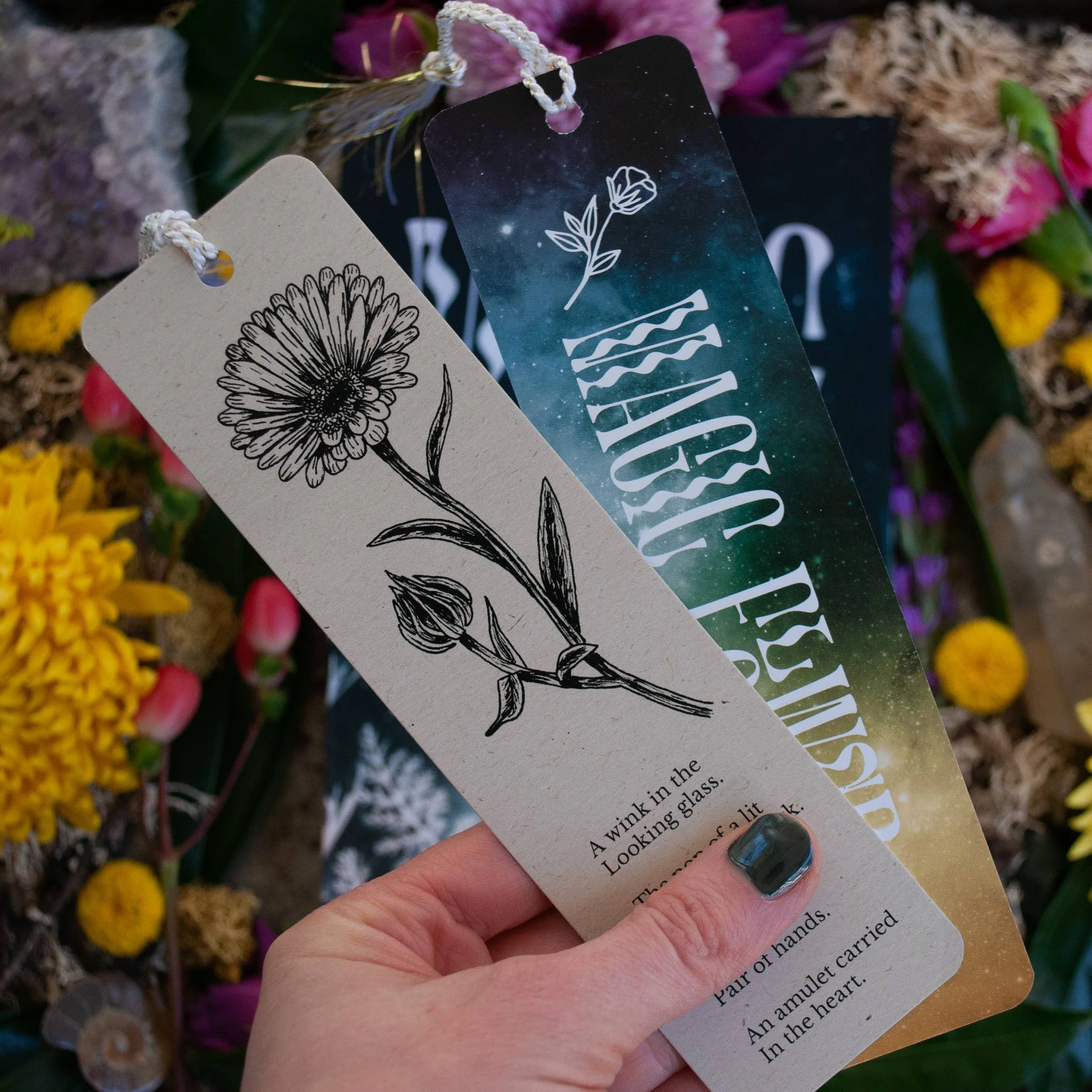 Magic Flowers Book & Bookmark - Image 3