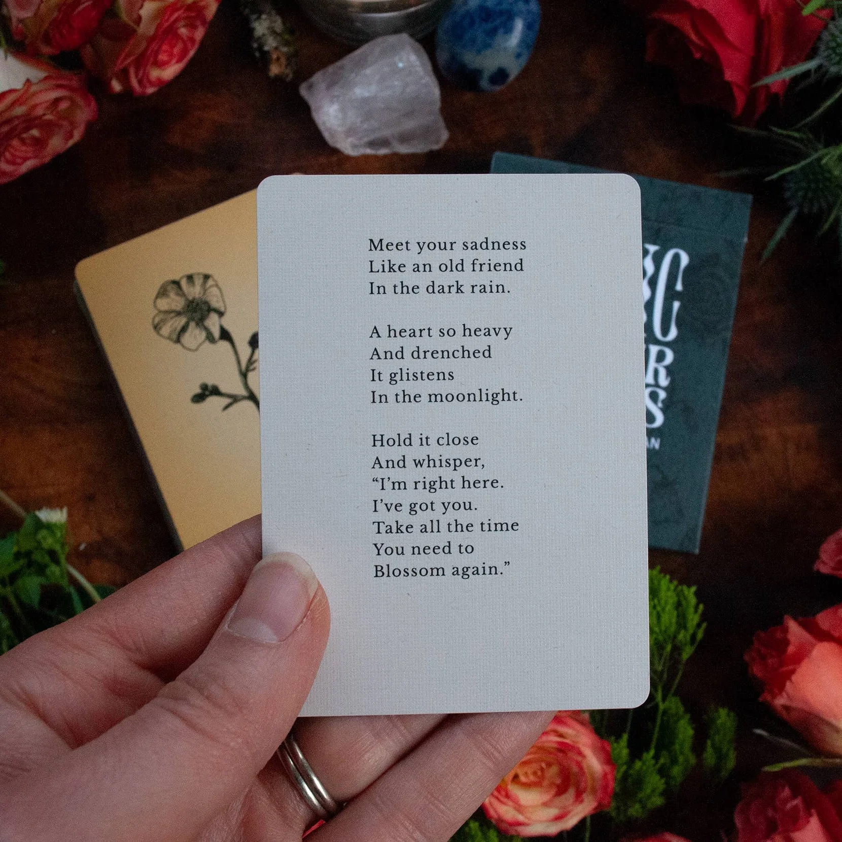 Magic Flowers Poetry Card Deck - Image 2