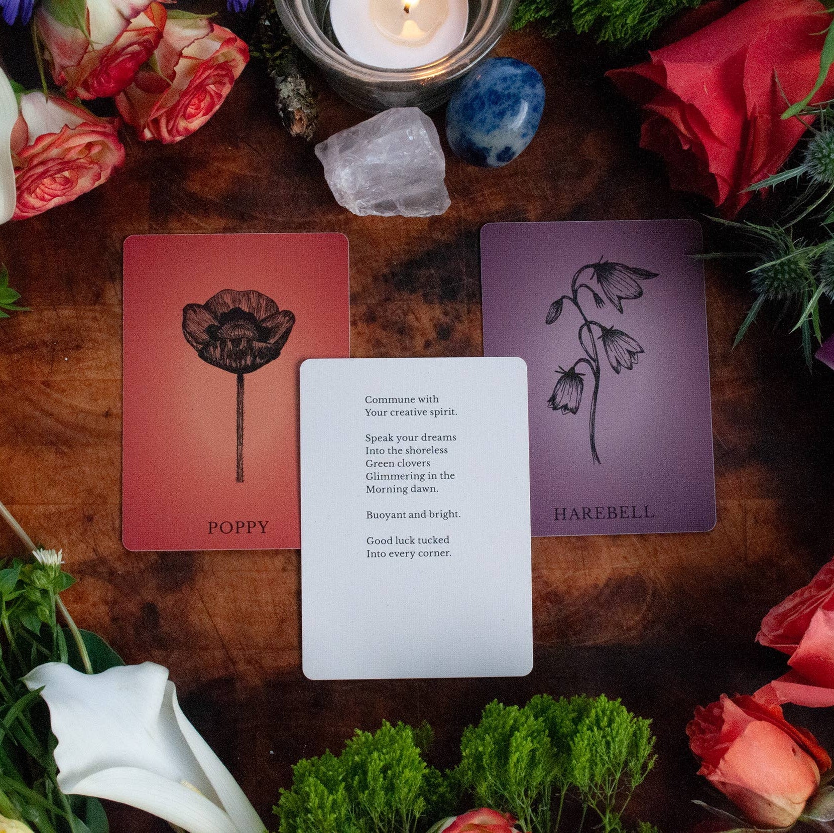Magic Flowers Poetry Card Deck - Image 3