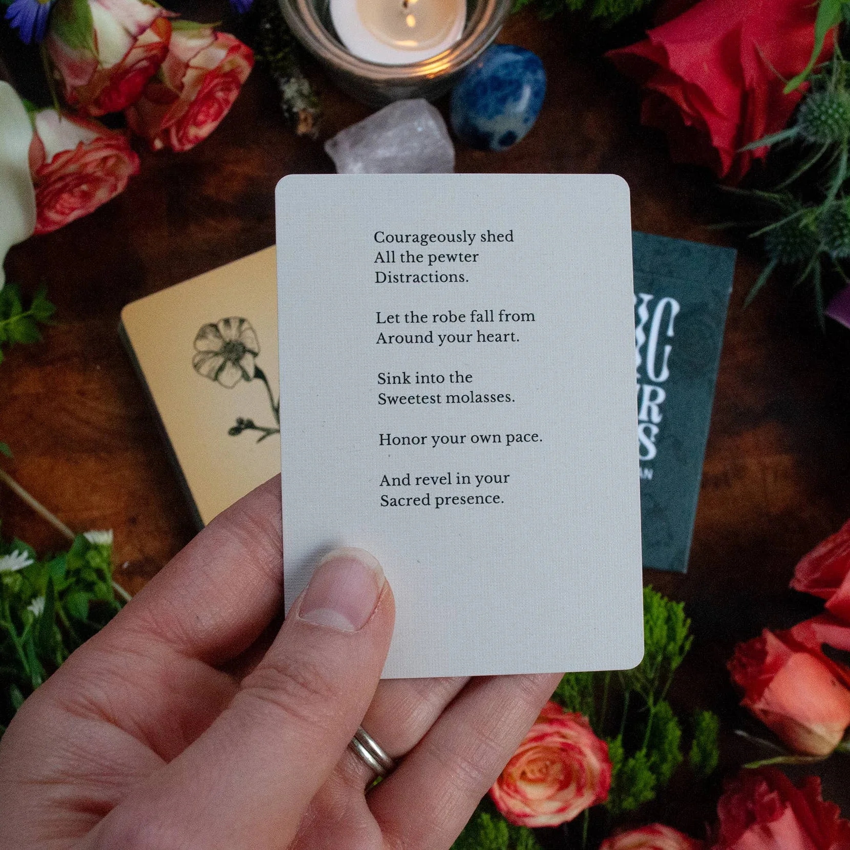 Magic Flowers Poetry Card Deck - Image 5
