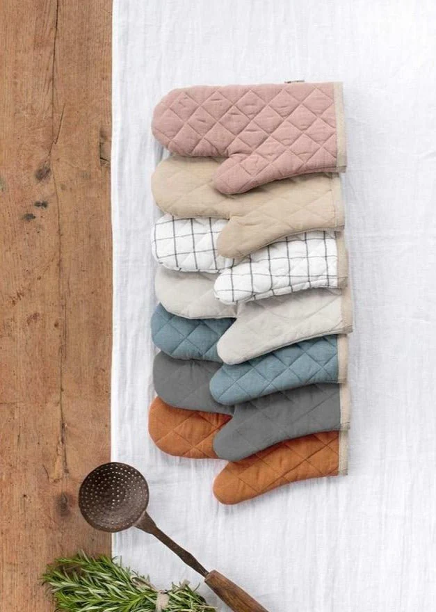 Linen Oven Mitt - Image 3