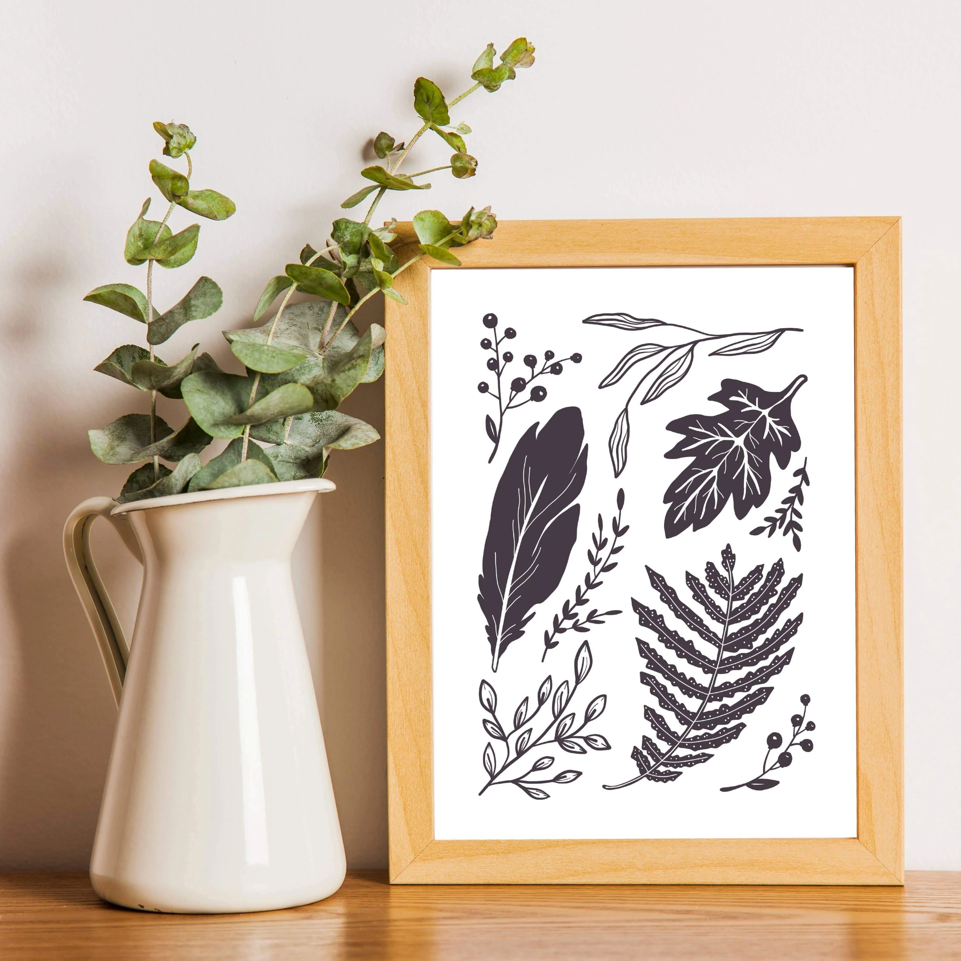 Evening Forage Art Print