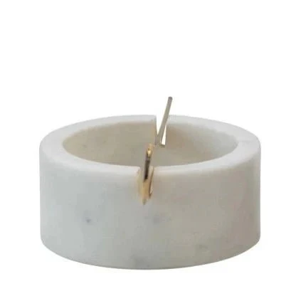Marble Bowl With Knife - Image 4