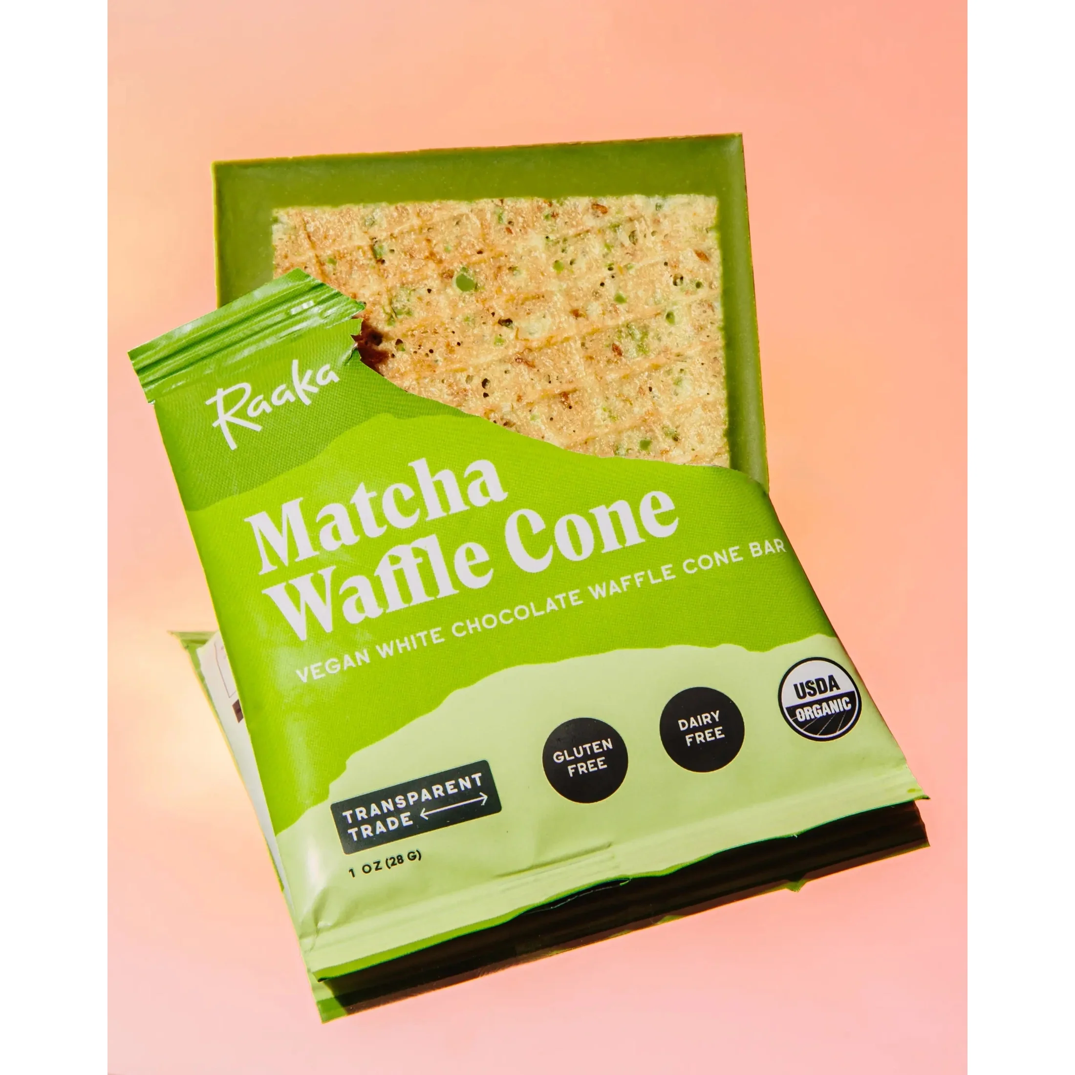 Matcha Waffle Cone Chocolate Bar - Image 2