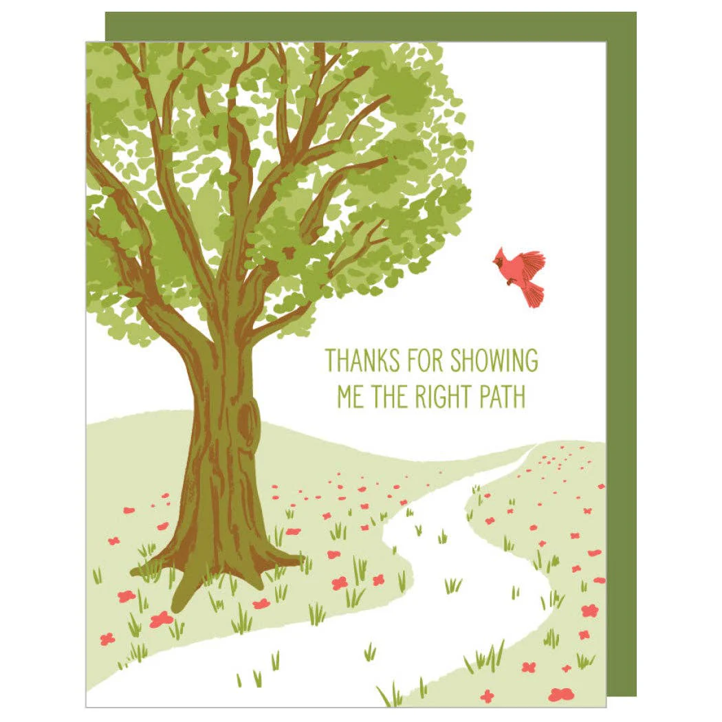 Meadow Path Thank You Card - Image 2