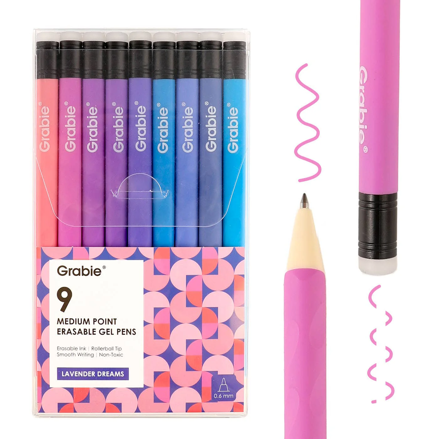 Medium Point Erasable Gel Pen Set: Set of 36 - Image 6