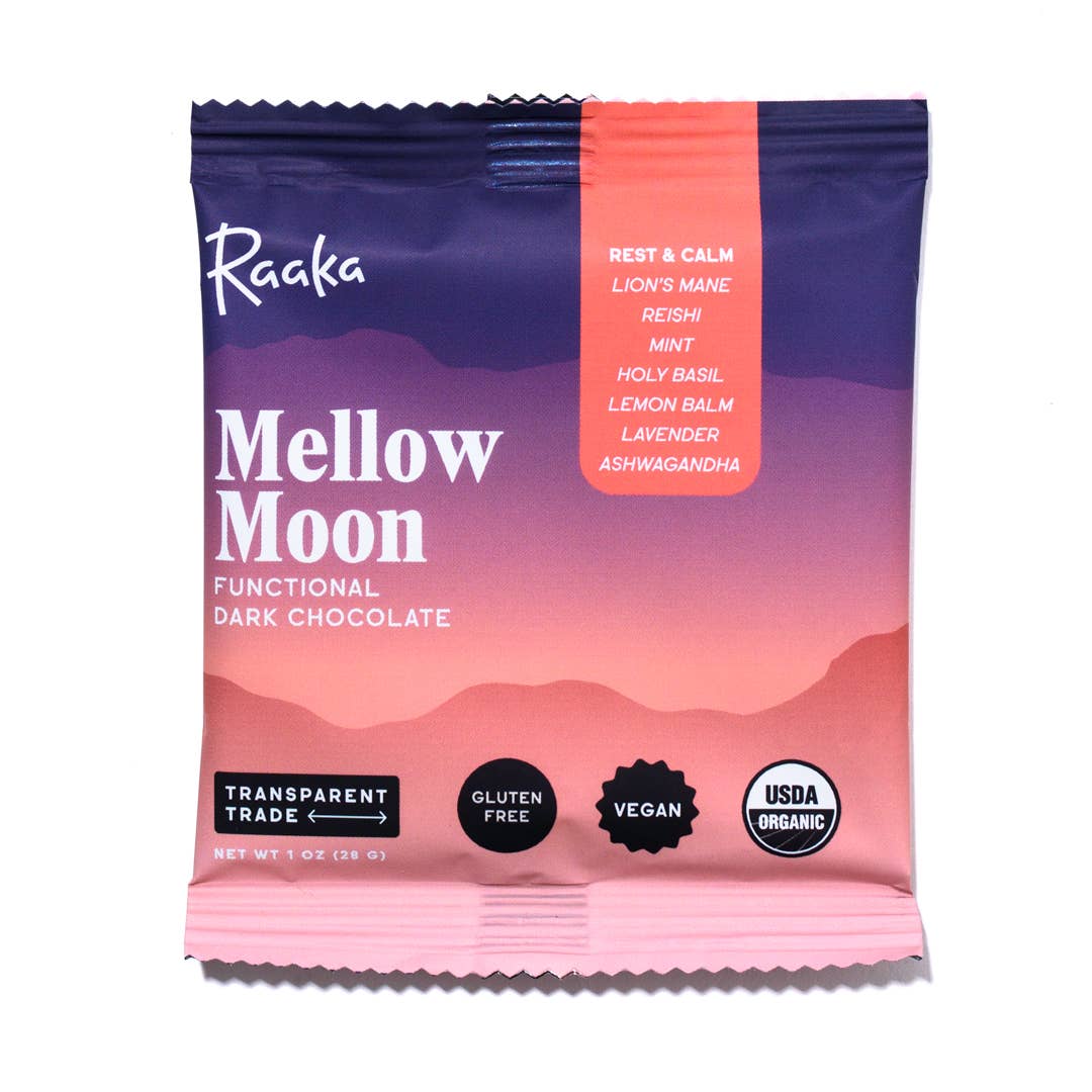 Mellow Moon Functional Dark Chocolate Bar - Image 5