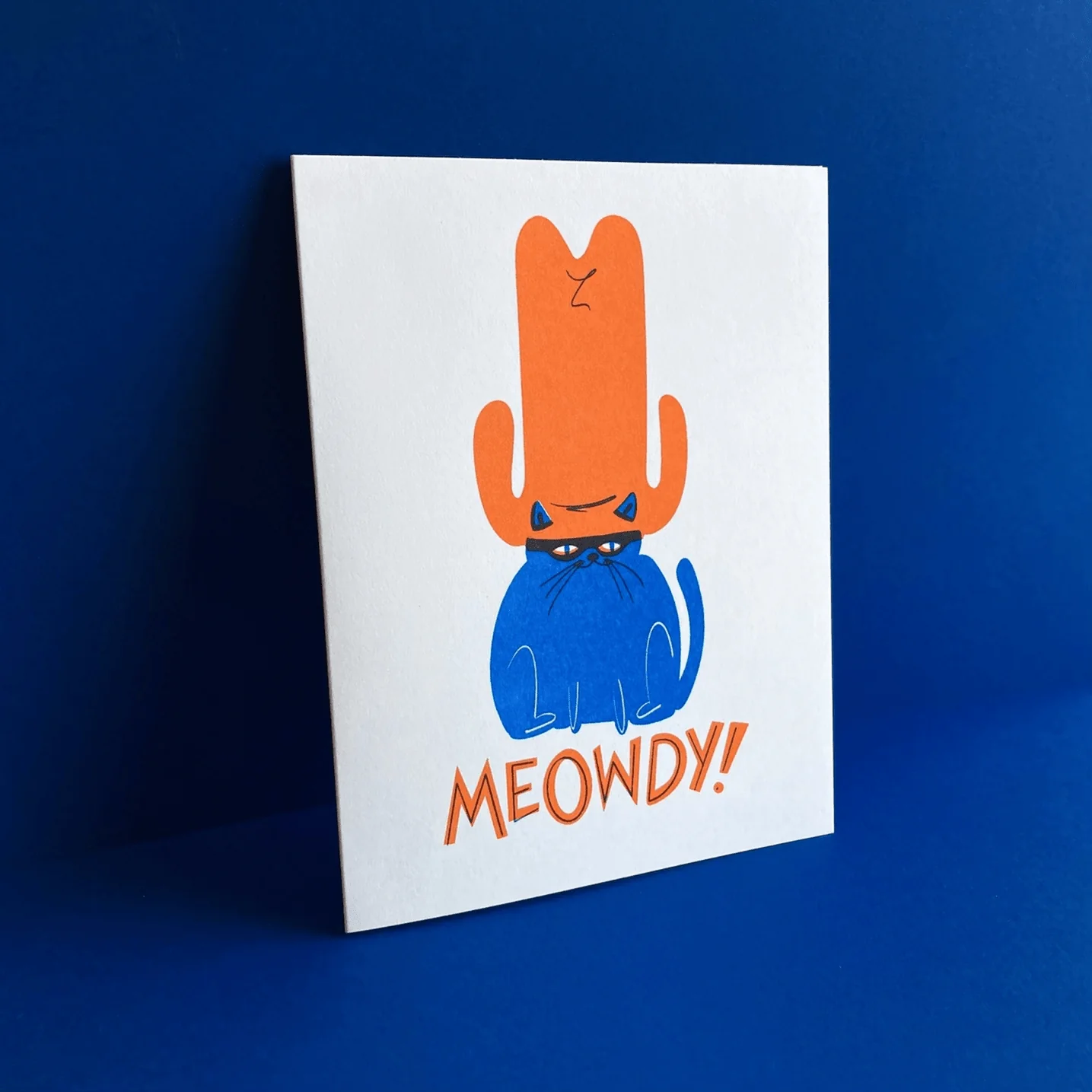 Meowdy Cat Card - Image 3