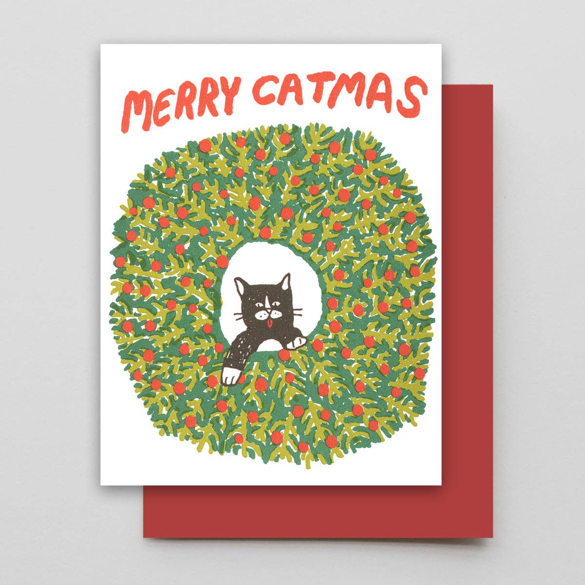 Merry Catmas Holiday Card - Image 2