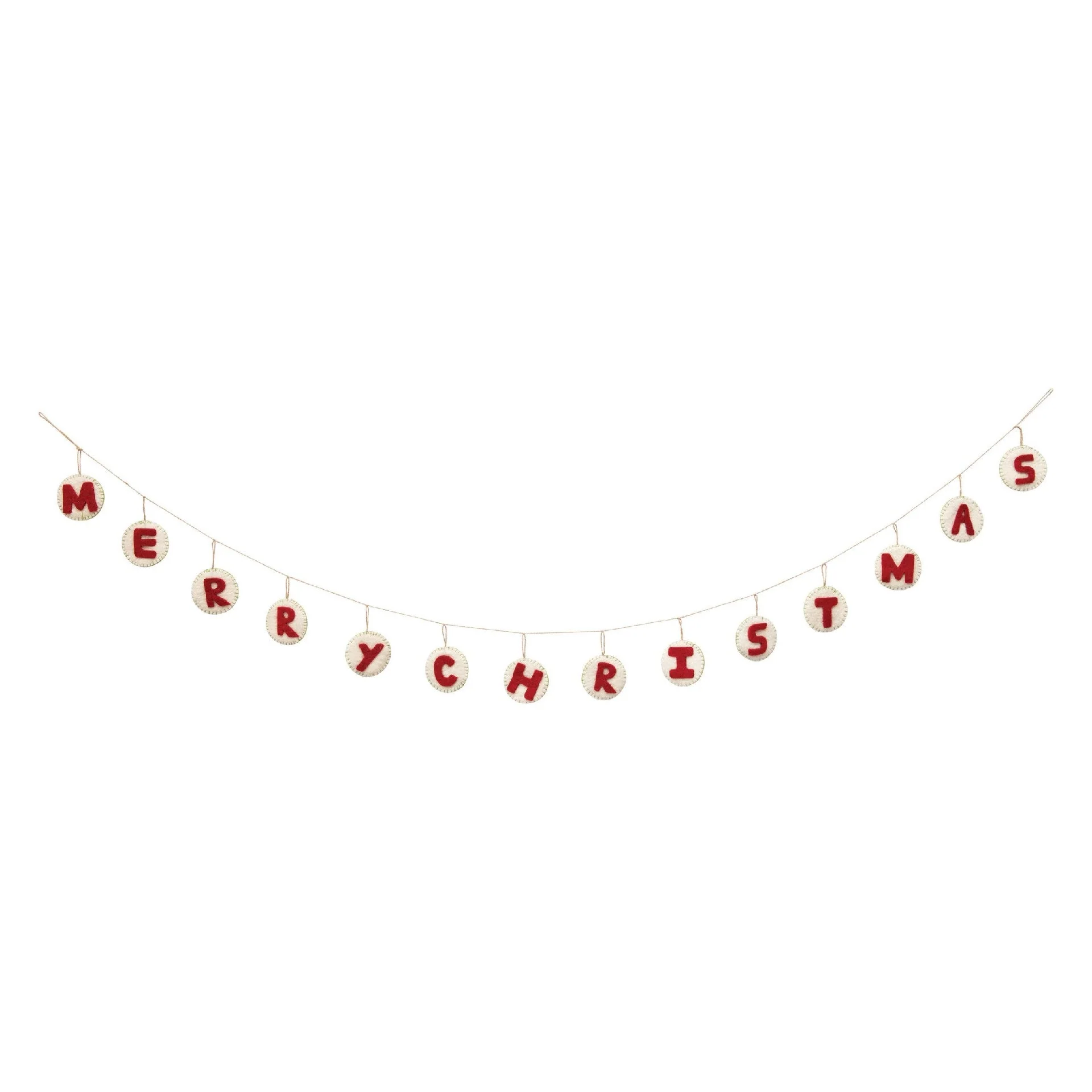Merry Christmas Felt Garland