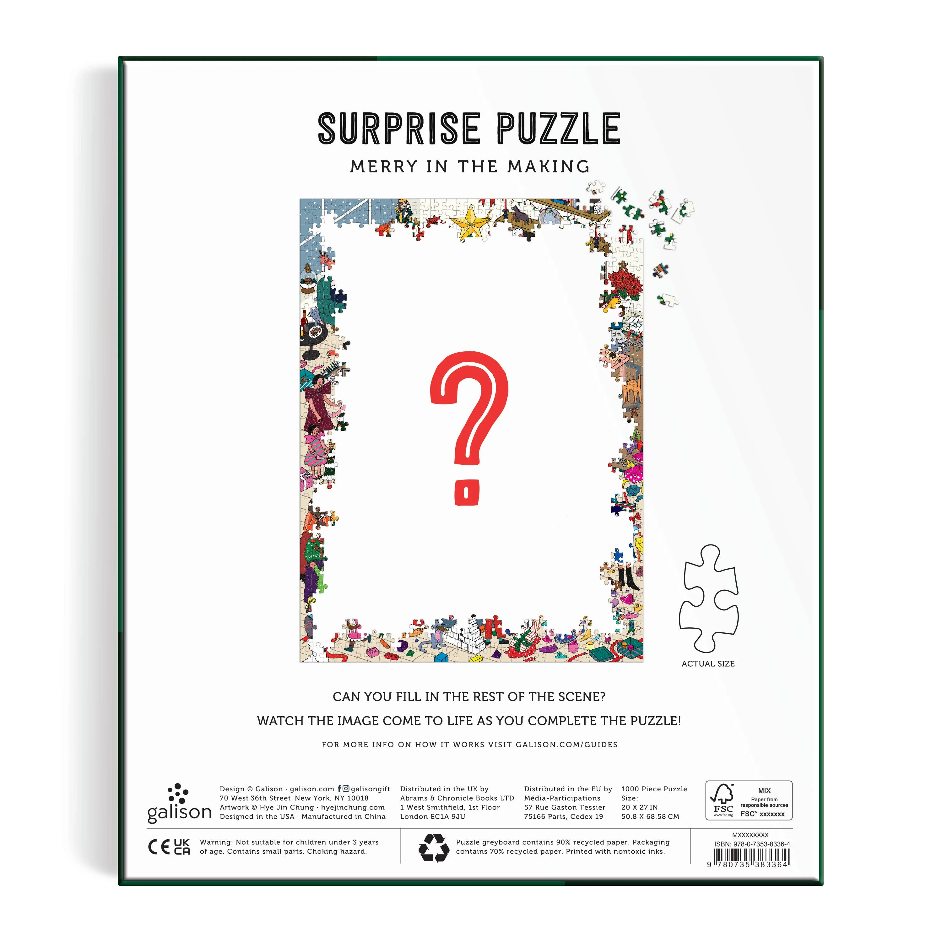 Merry In the Making 1000 Piece Surprise Puzzle - Image 4
