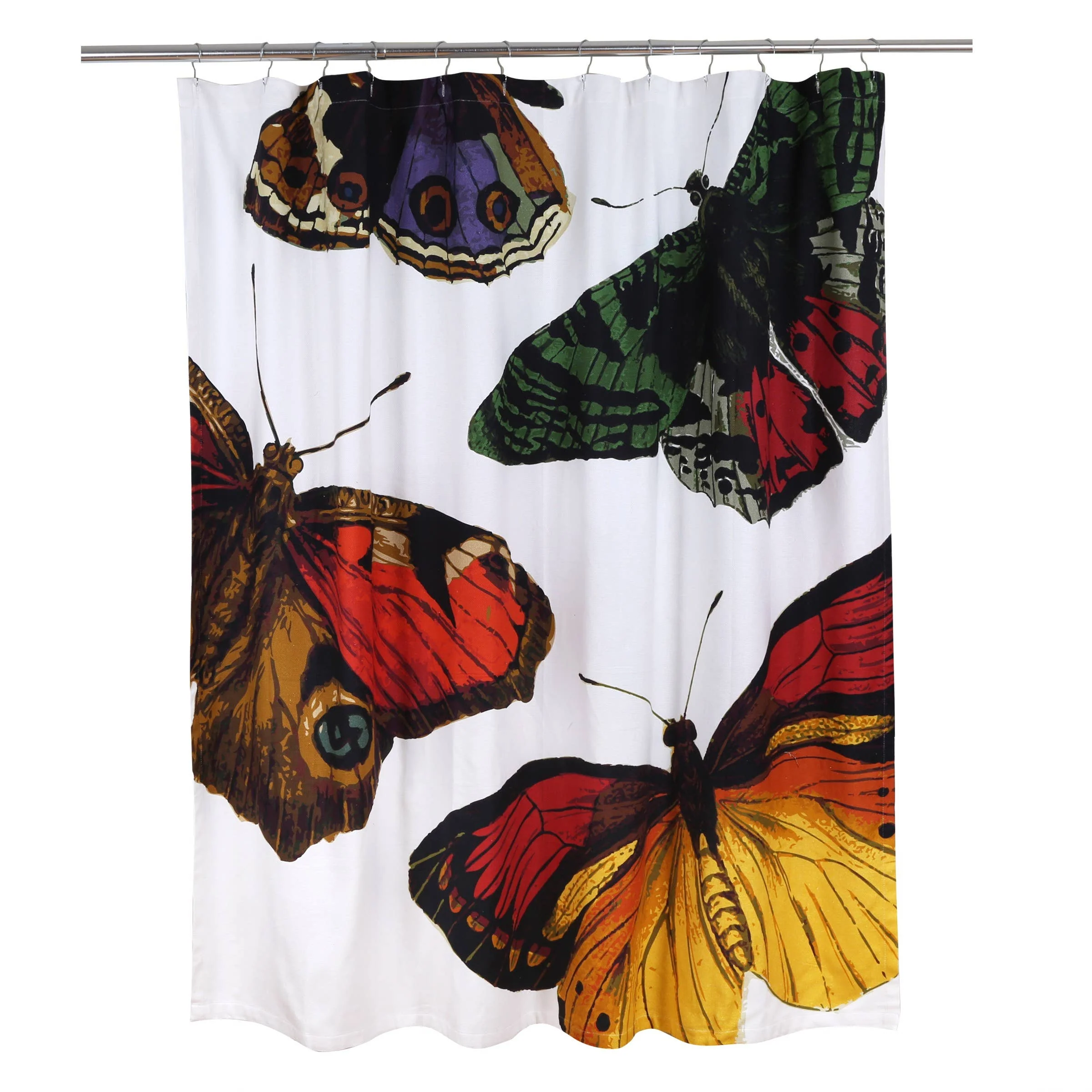 Metamorphosis Butterfly Shower Curtain - Image 2