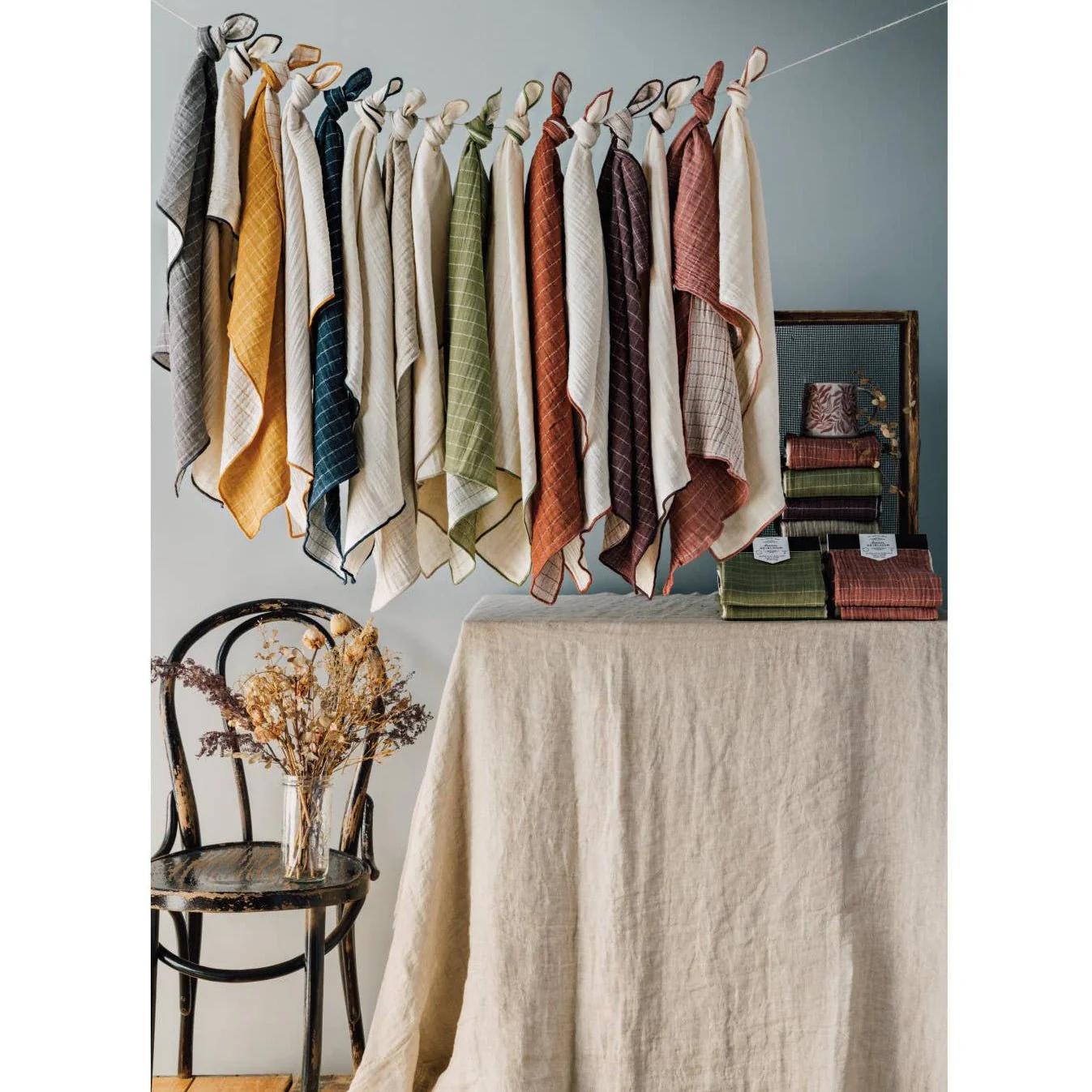 Midnight Double Weave Dishtowels - Image 2