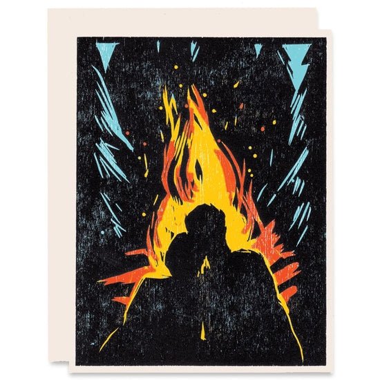 I Burn For You Love Card