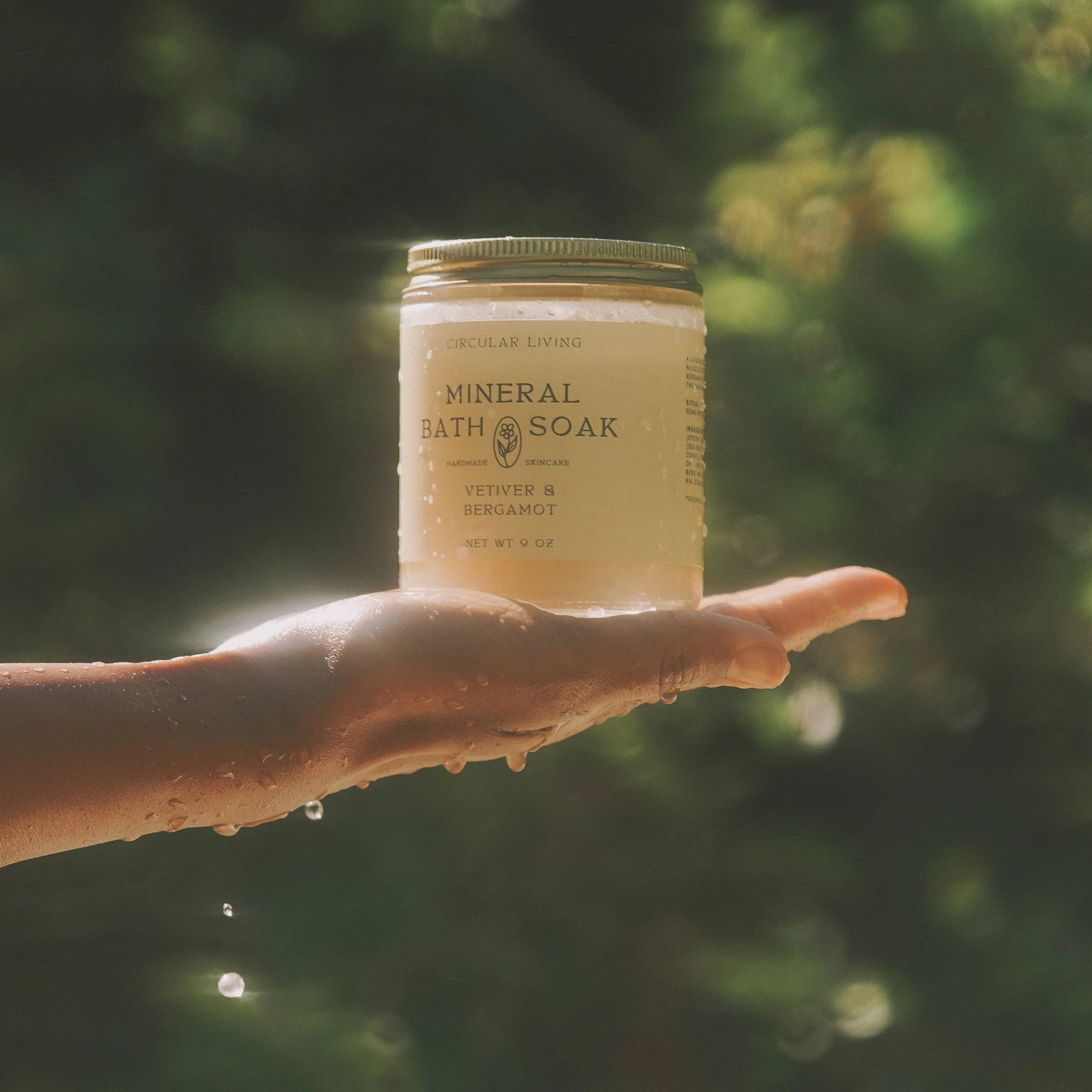 Mineral Bath Soak: Vetiver & Bergamot - Image 3