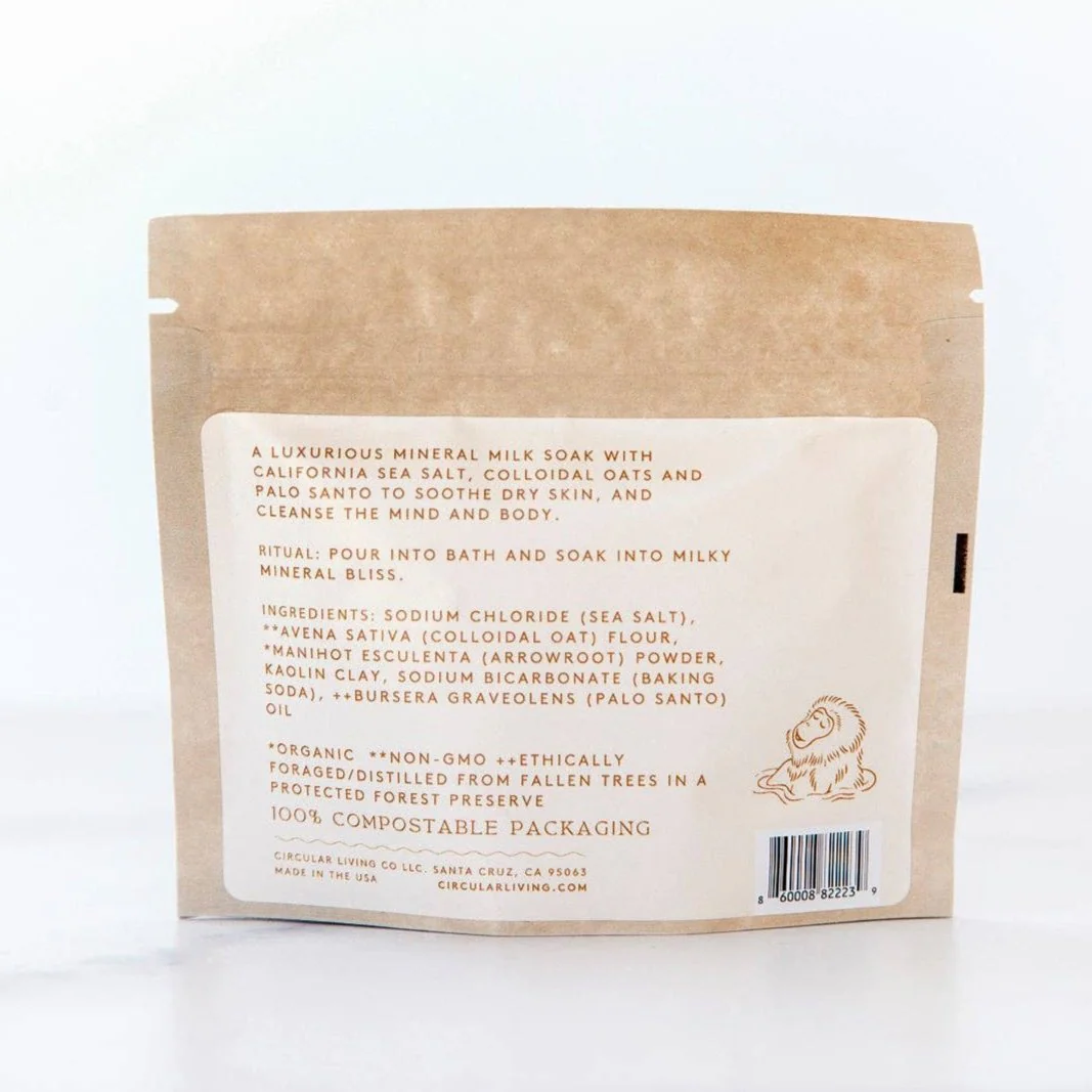 Mineral Milk Soak Sachet: Palo Santo - Image 2