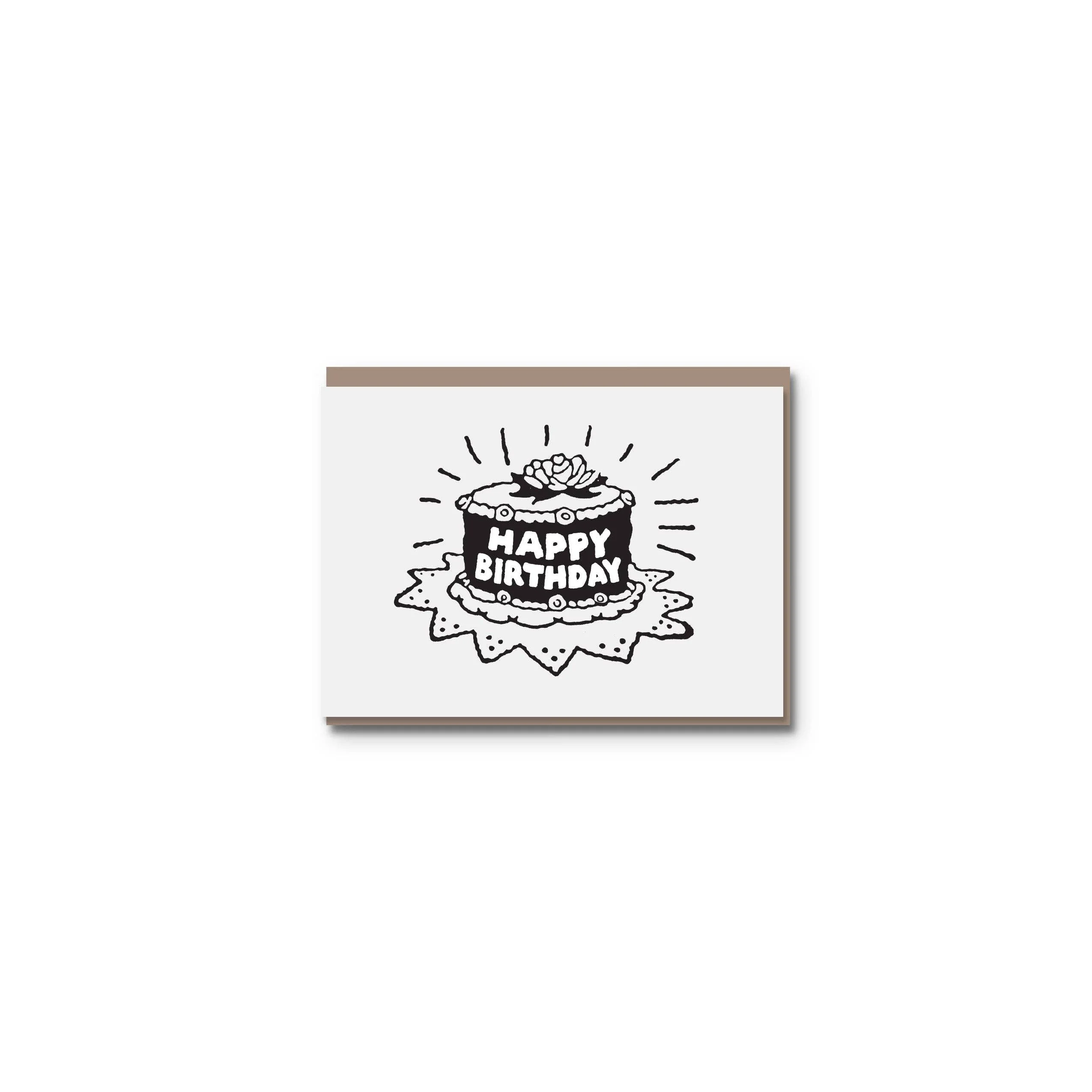 Birthday Cake Mini Card - Image 4