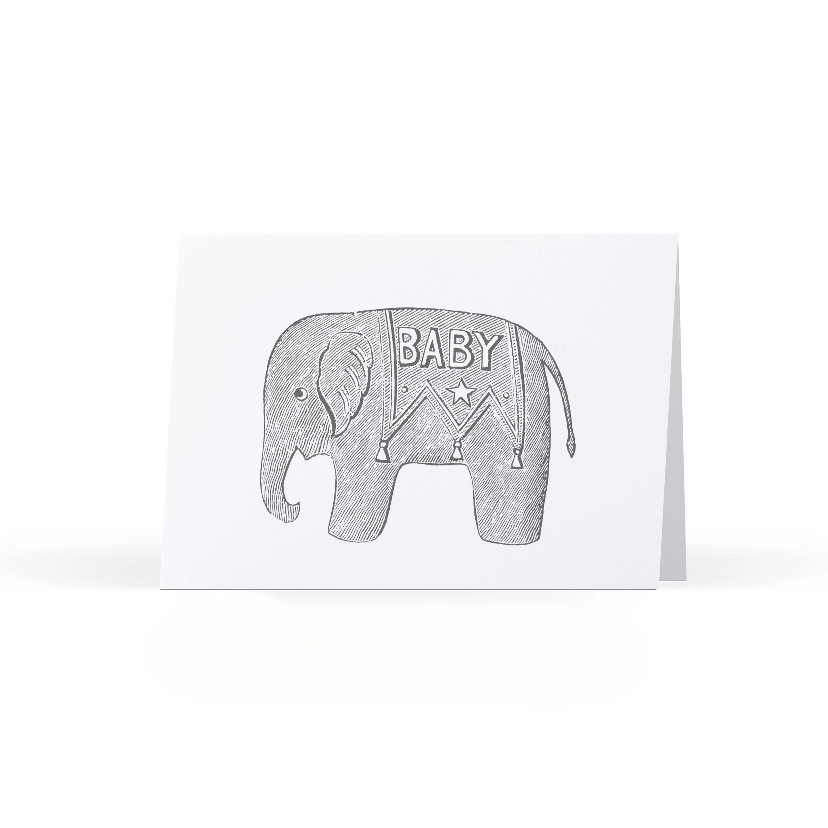 Elephant Baby Mini Card