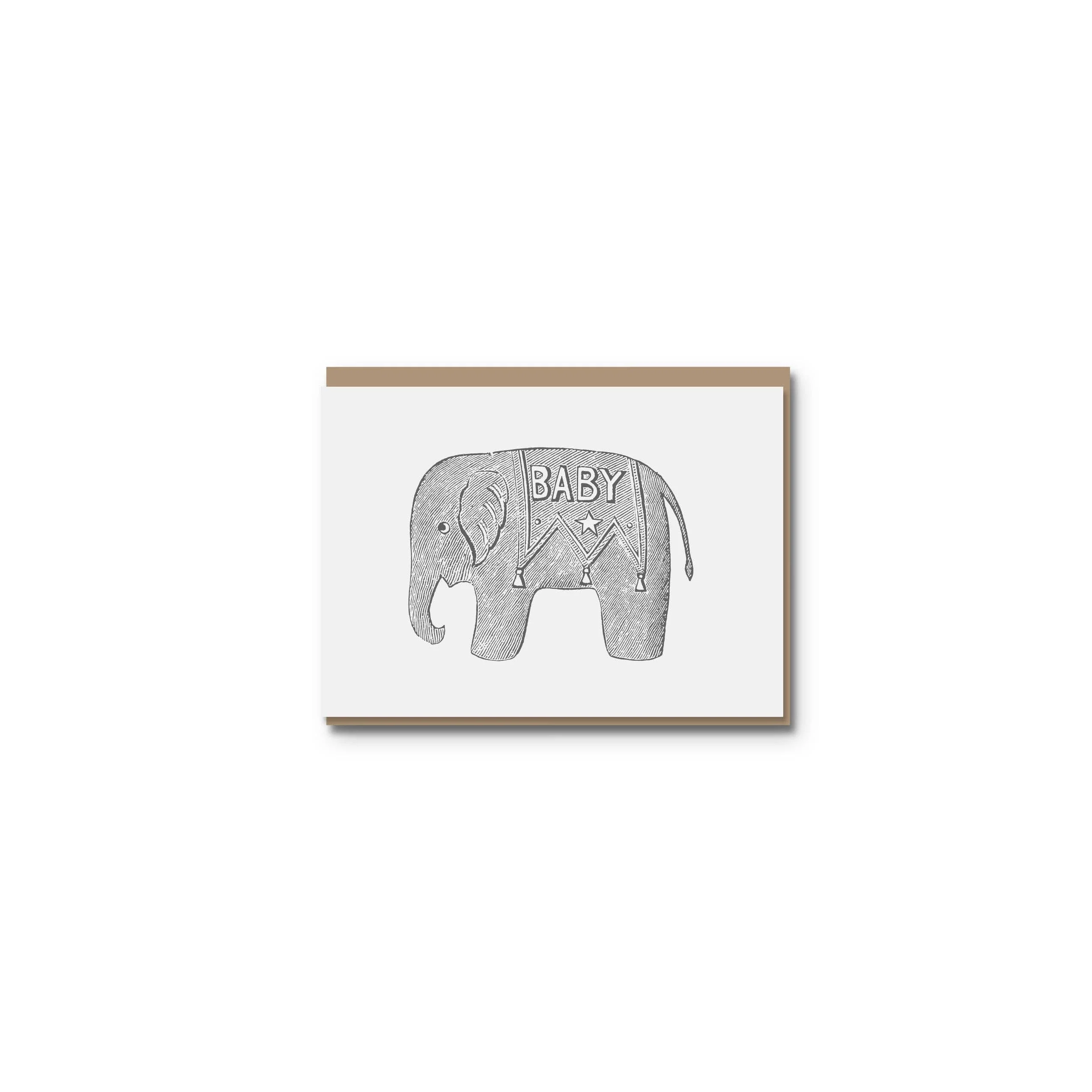 Elephant Baby Mini Card - Image 4