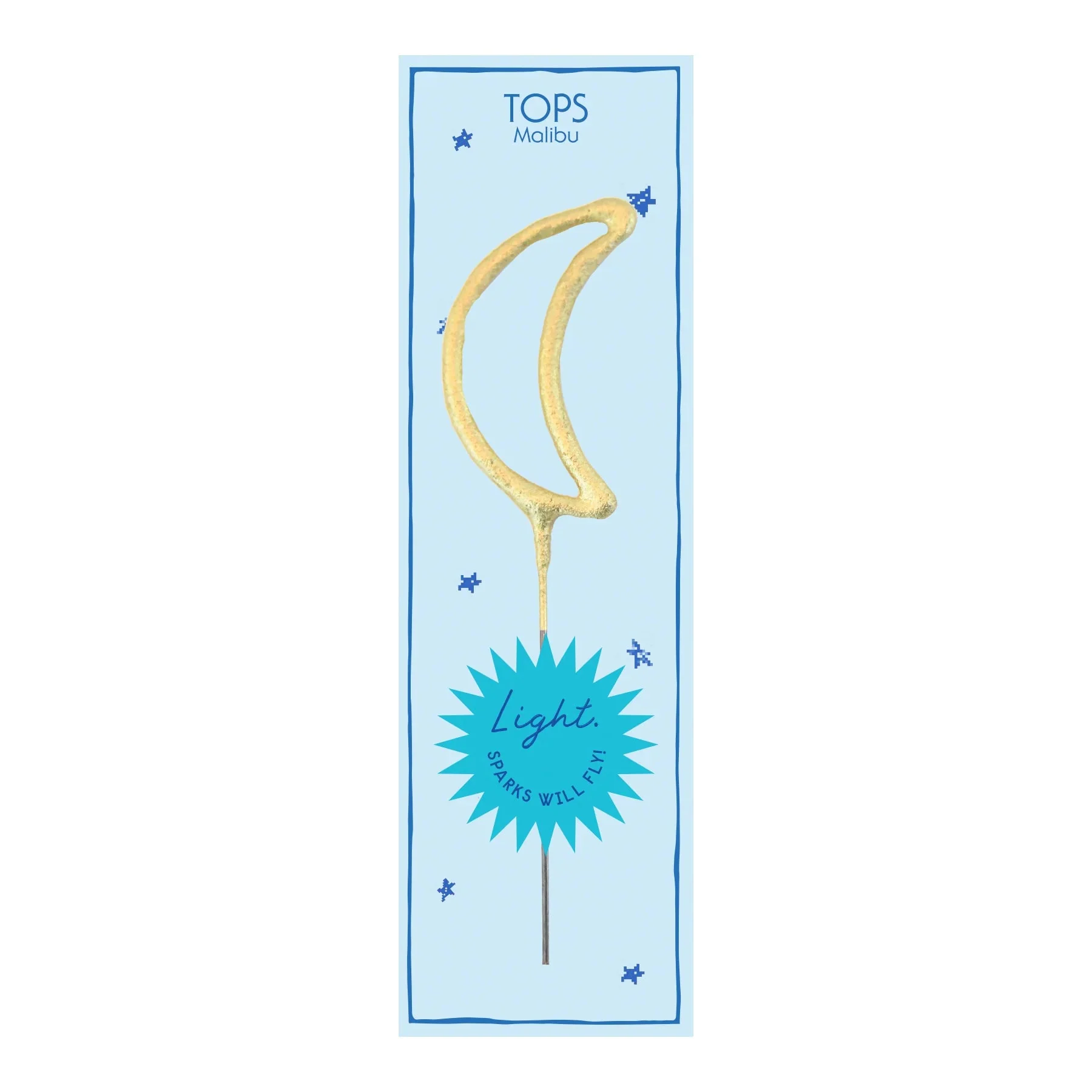 Mini Gold Sparkler Candle Wands - Image 4