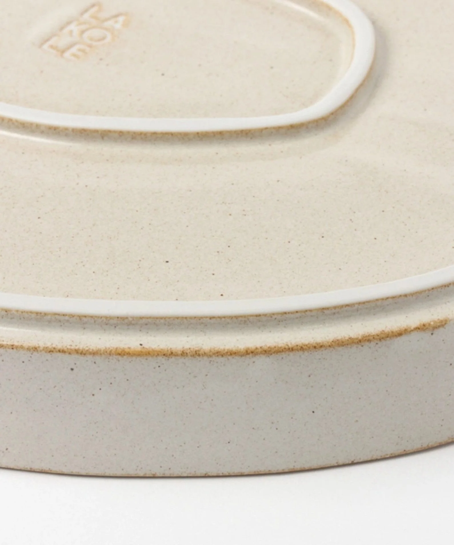 Mino Ware Medium Ivory Stacking Plate - Image 4
