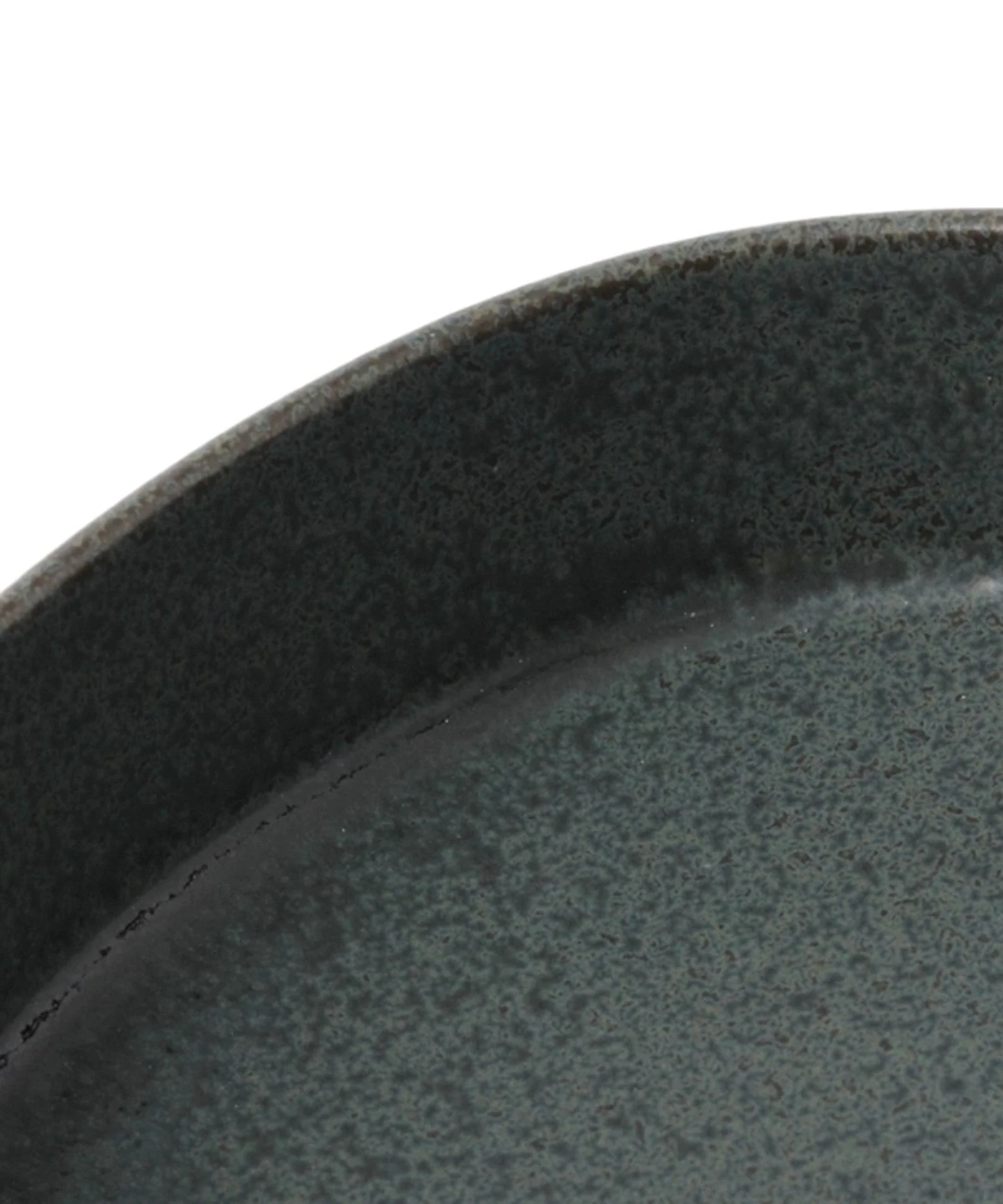 Mino Ware Small Dark Stacking Plate - Image 3